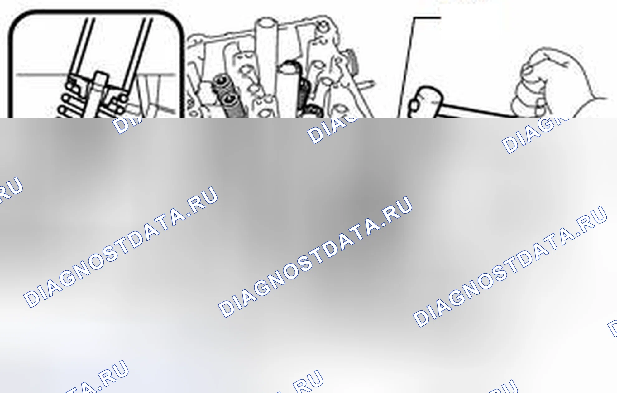 Рис. 161: ПОРЯДОК ВЫПОЛНЕНИЯ РАБОТ. Toyota Highlander III