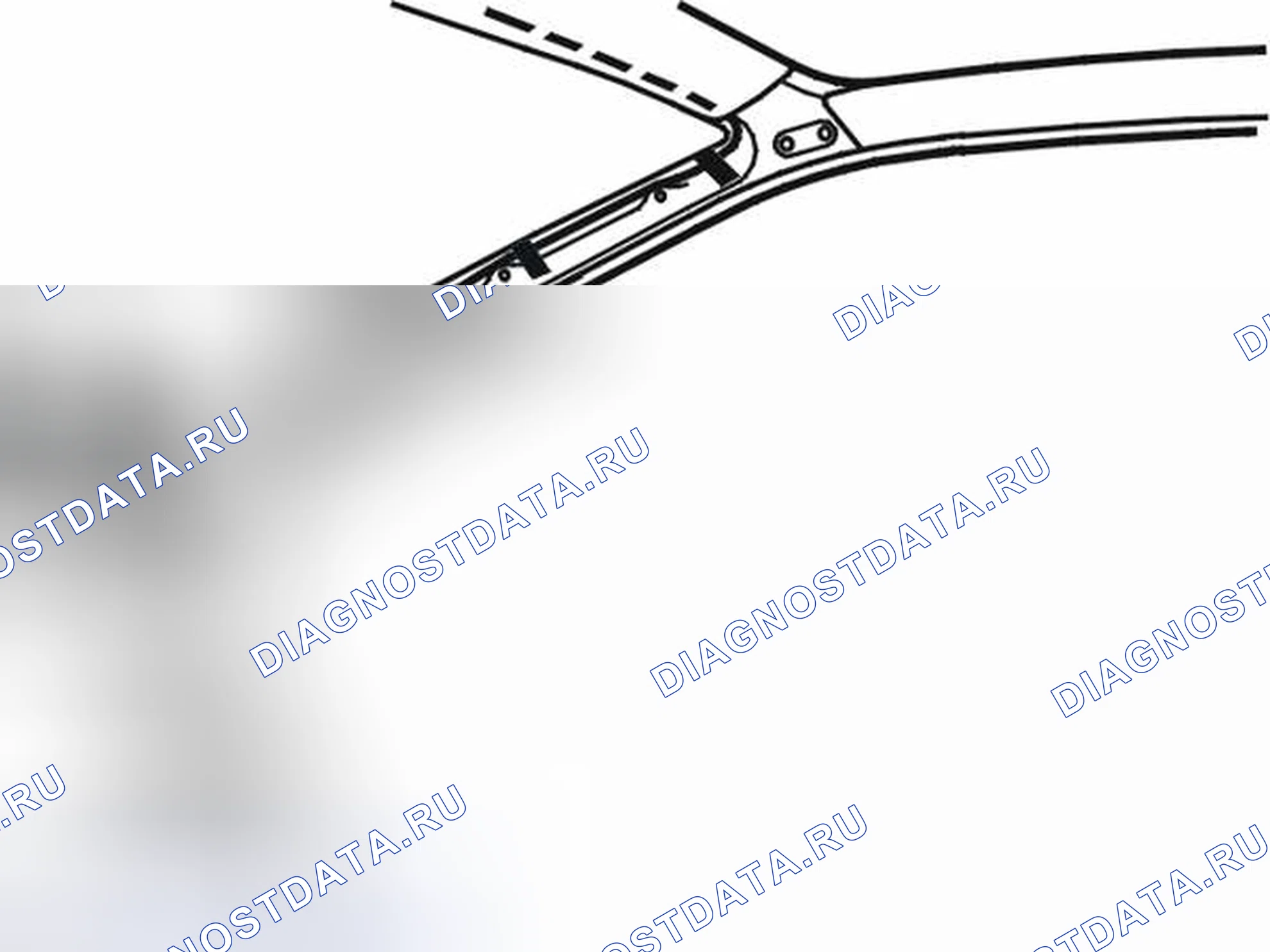 Рис. 289: СНЯТИЕ АНТЕННЫ CARPHONE. Volvo XC90 I рестайлинг