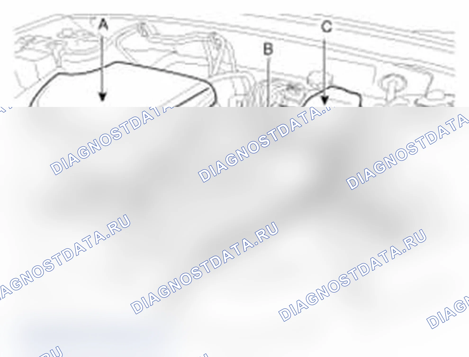 Рис. 67: Демонтаж. Hyundai Santa Fe II рестайлинг