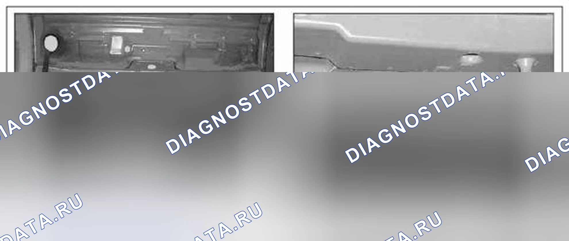 Рис. 469: Подготовка соединительных точек для опоры бака на кузов. - AR61.10-P-5708-02MCC. Kia Soul I