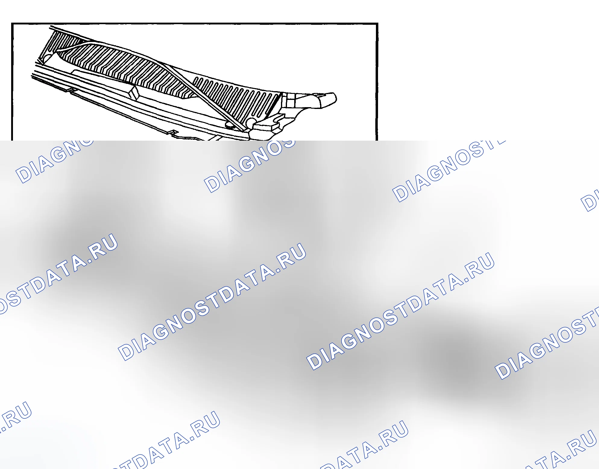Рис. 116: Направление потока приточной воды и очистка. Chevrolet Suburban K2500 GMT800
