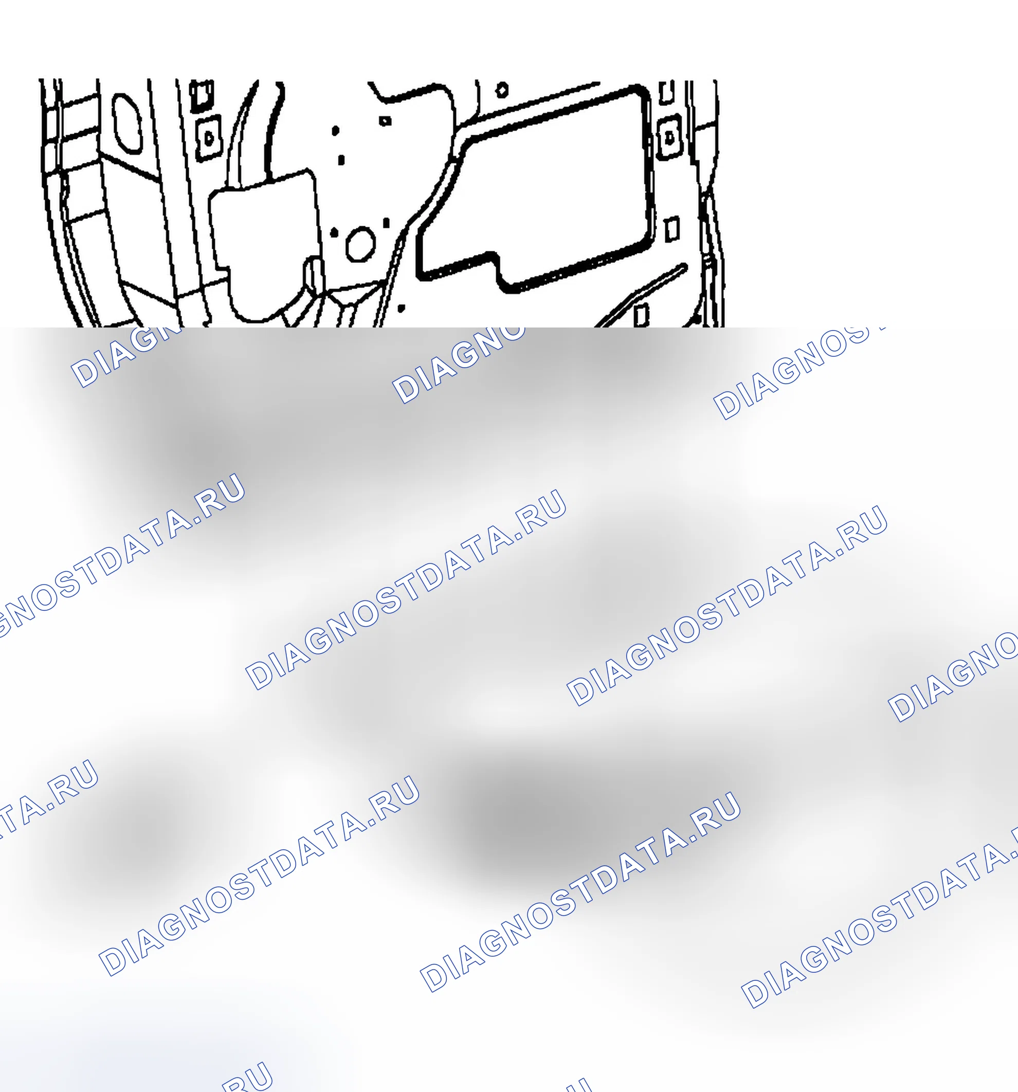 Рис. 204: Порядок демонтажа. Chevrolet Chevy Express H2500 