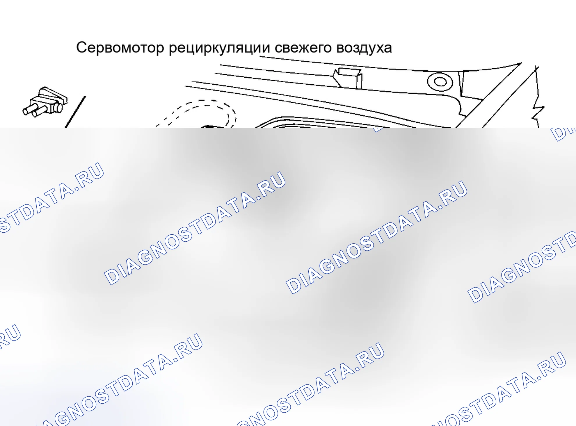 Рис. 1: СХЕМА ВАКУУМНЫХ ШЛАНГОВ. Volkswagen Passat B4