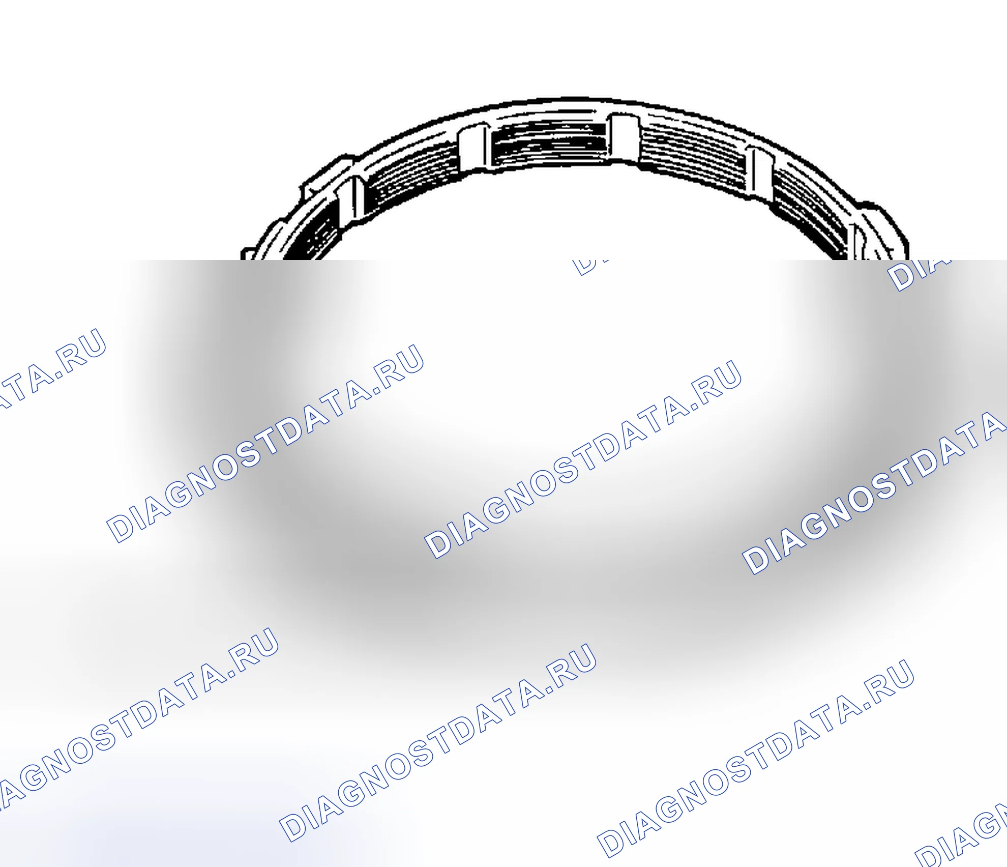 Рис. 117: > > N < < УСТАНОВКА ПРУЖИНЫ СИНХРОНИЗАТОРА. Chrysler Sebring II рестайлинг