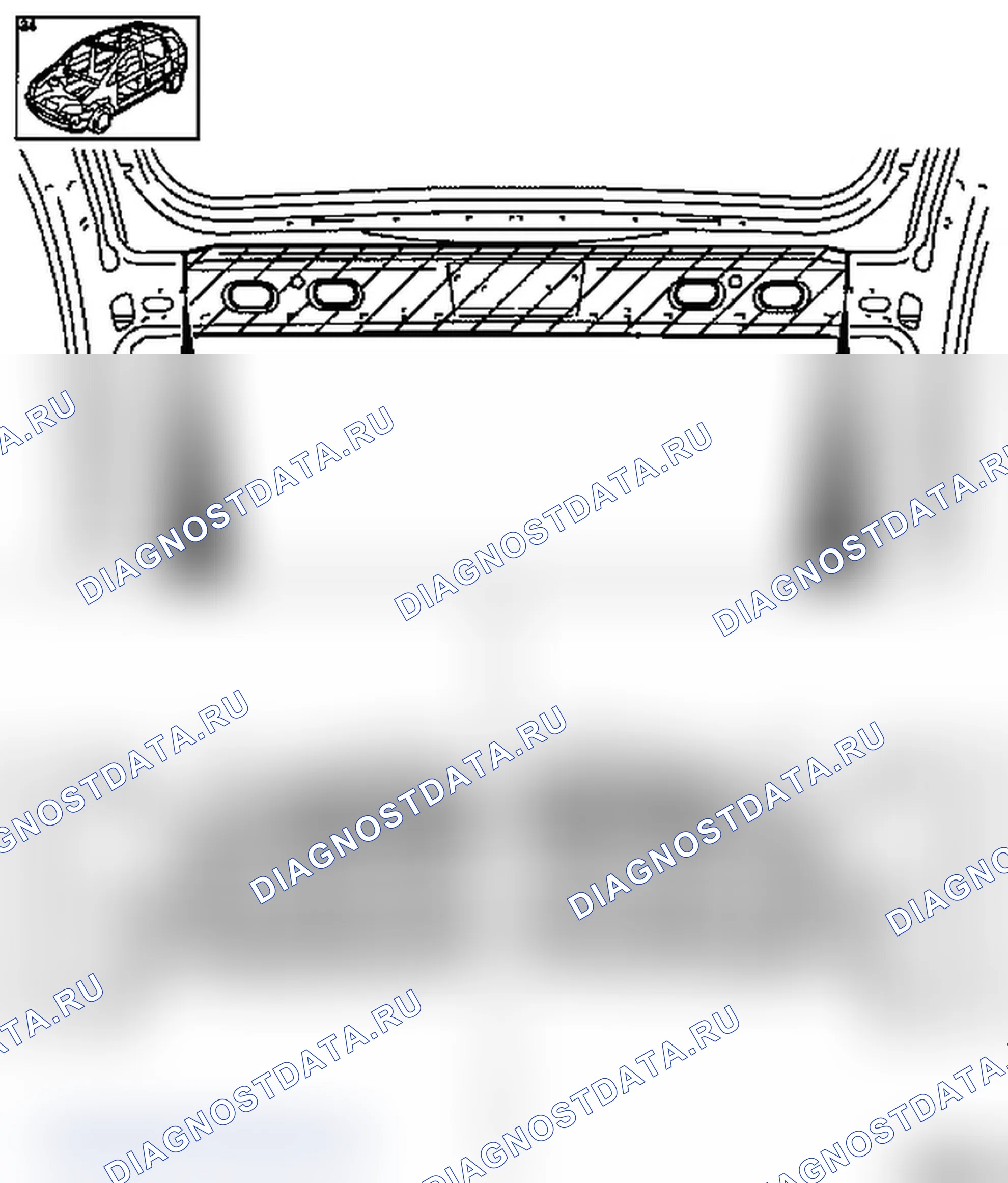 Замена передней части рамы крыши - модели F 08, F 08 & W5L, F 68, F 06, F 25. Opel Corsa C
