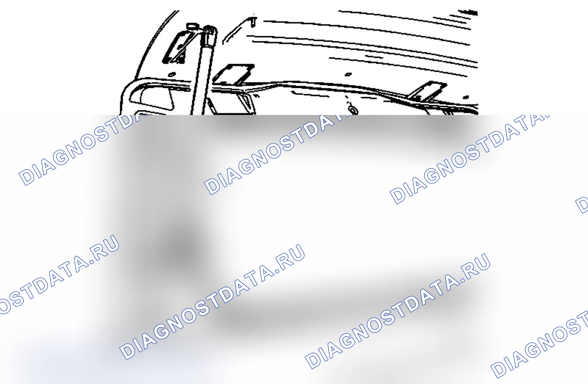 Рис. 8: Замена стойки окна дверь багажника. Chevrolet Tahoe III