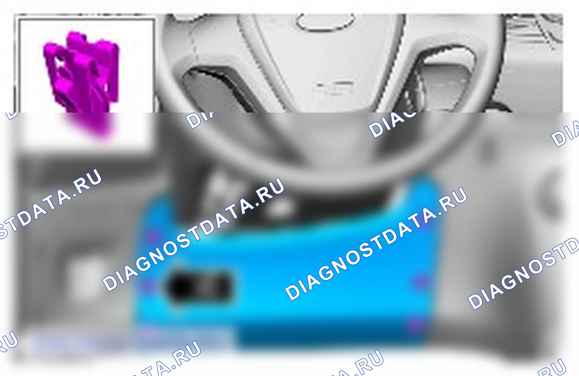 Как снять и установить рулевую колонку. Ford B-MAX I
