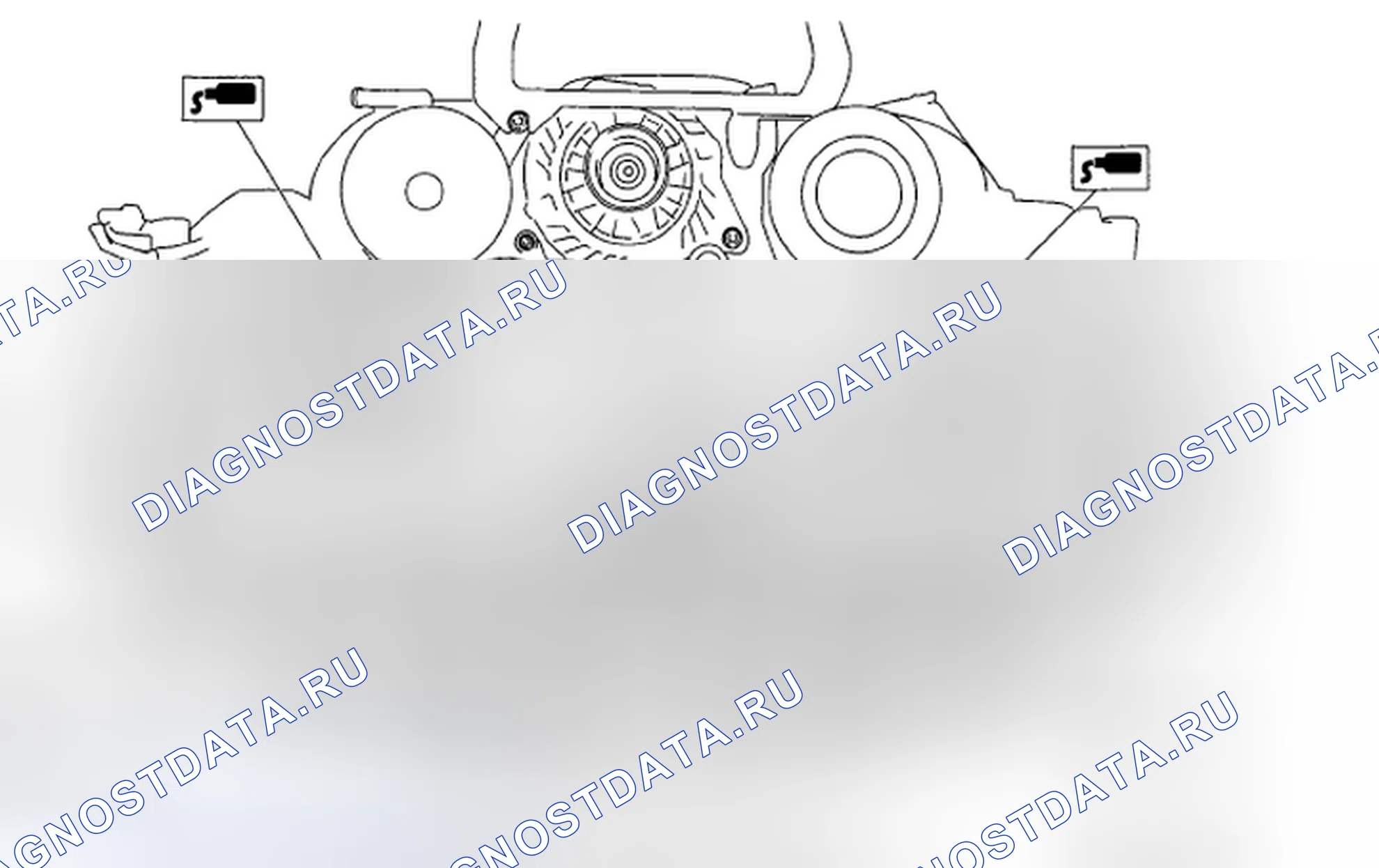 Рис. 502: УСТАНОВКА. Subaru Outback BR рестайлинг