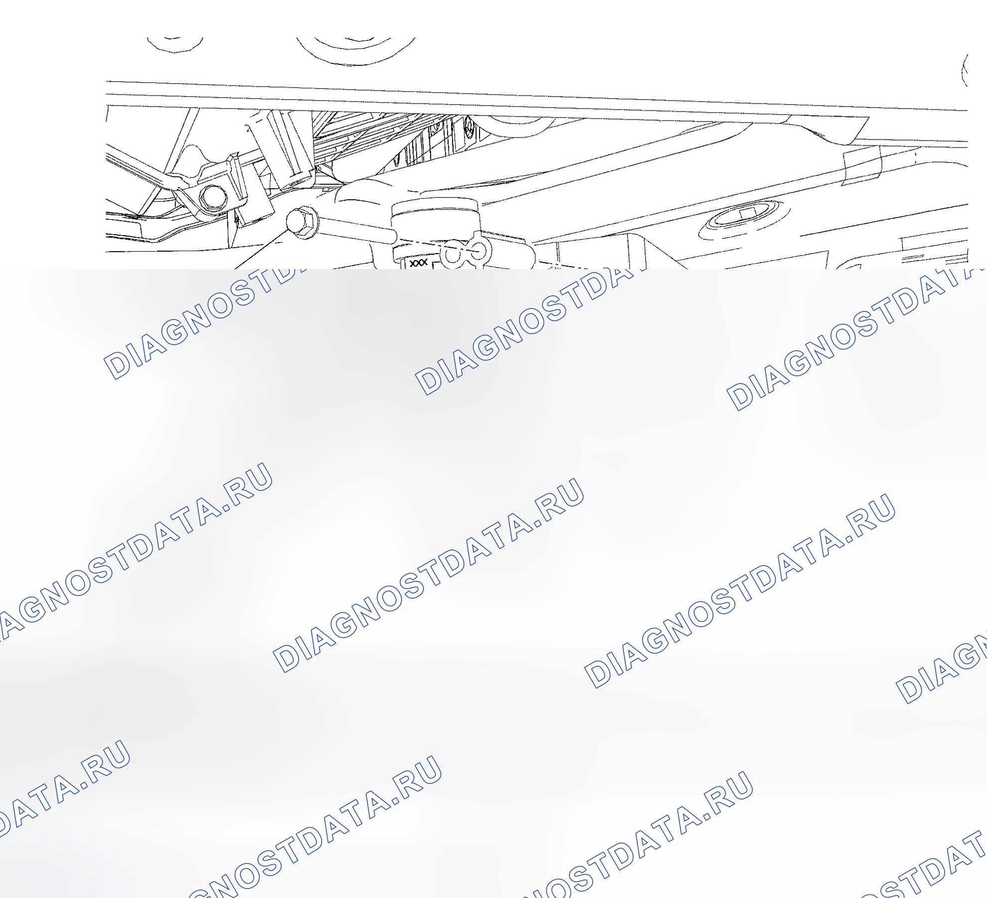 Рис. 9: Инерционный выключатель подачи топлива (IFS). Hyundai Mistra II