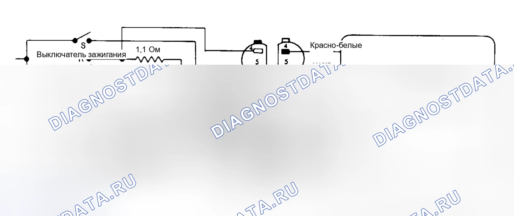 Рис. 2: Схема подключения системы зажигания Dura-Spark II. Ford RV Cutaway E350 