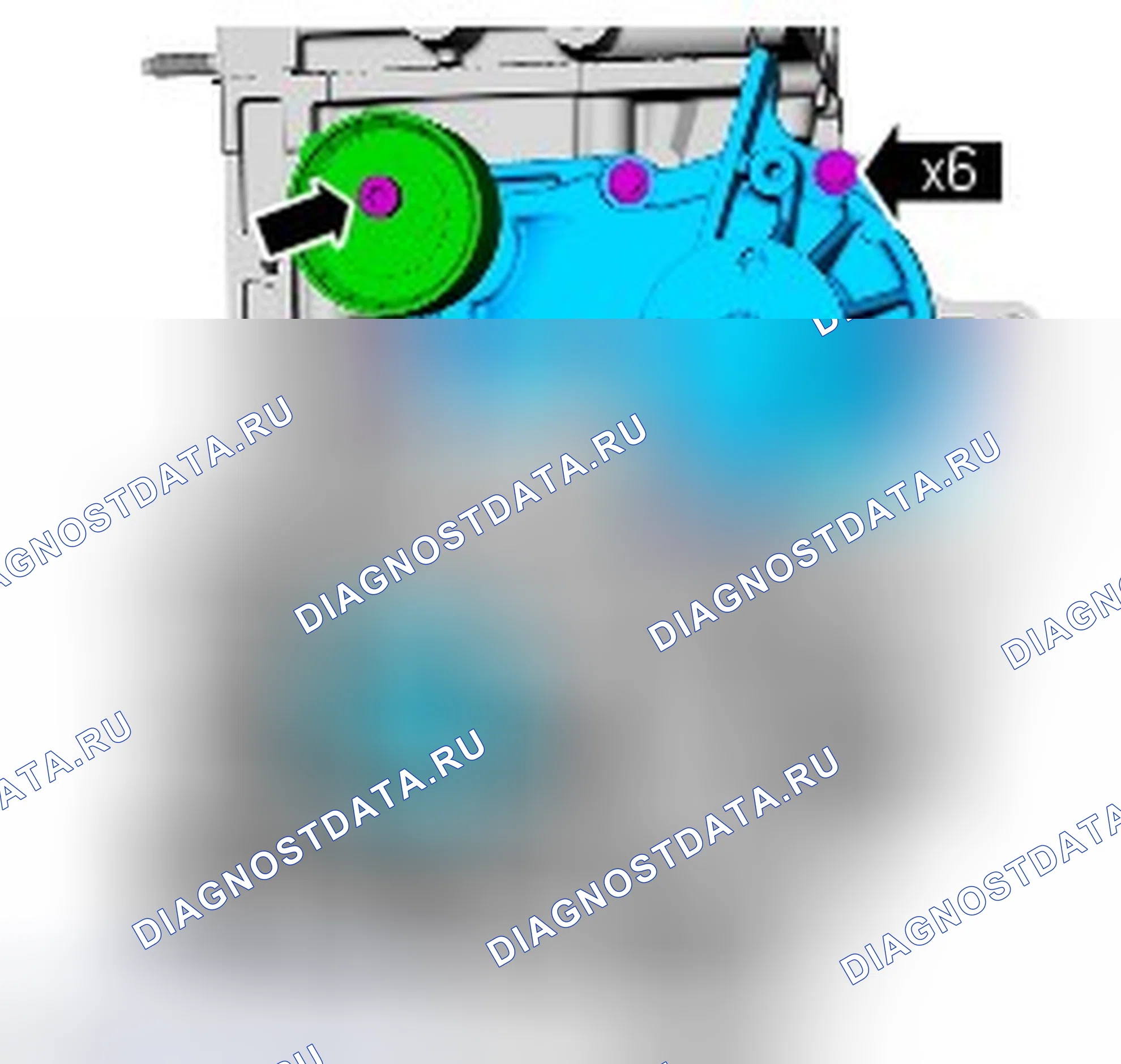 Разборка двигателя. Ford Kuga II