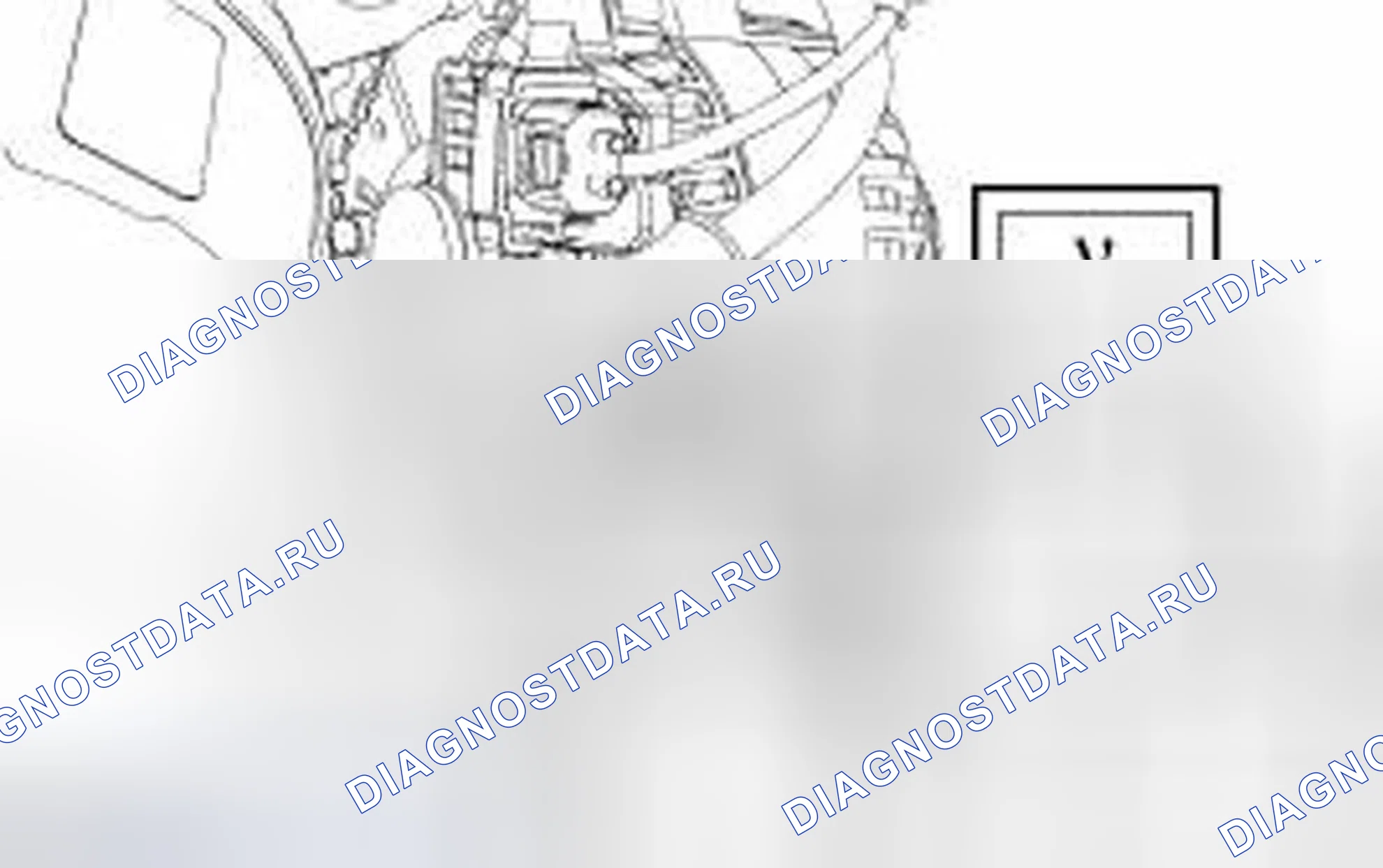 Рис. 3: диагностический тест B: коды неисправностей B1317, P0563, P0620, P0625, P0626 И P065B - ОТКАЗ СИСТЕМЫ ЗАРЯДКИ. Ford Focus II рестайлинг