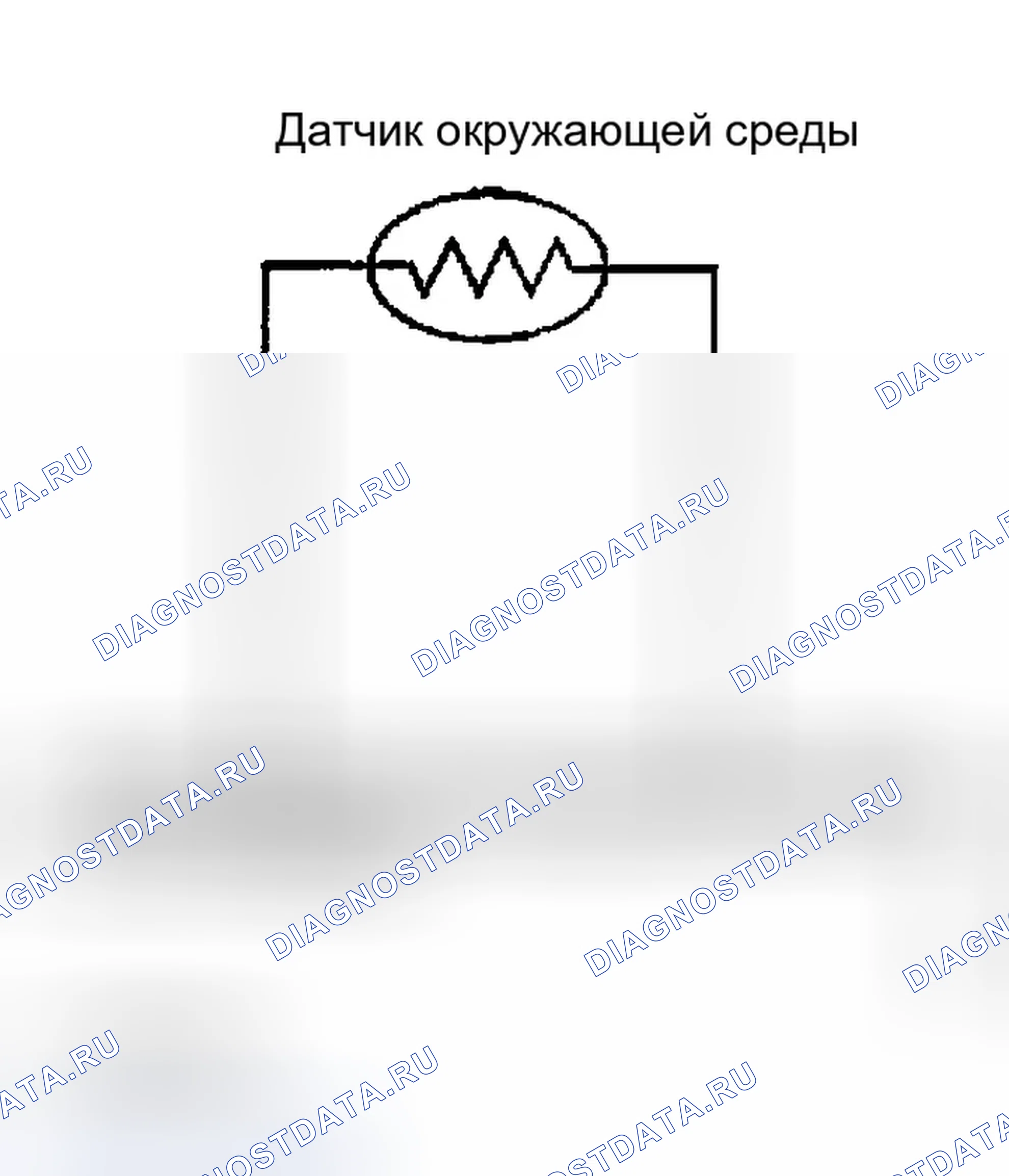 Рис. 72: Диагностическая процедура для датчика окружающей среды. Infiniti FX35 I