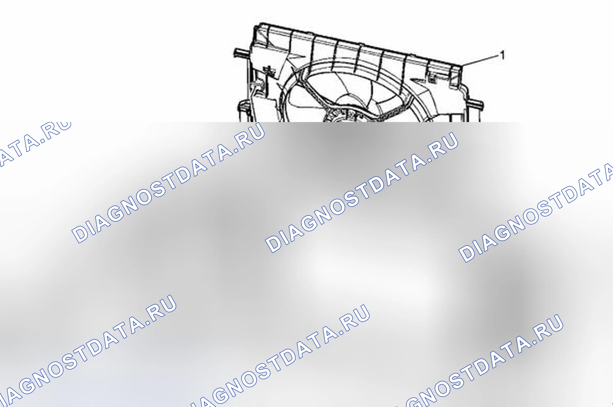 Рис. 24: Замена вентилятора охлаждения и кожуха (LE5, L61). Chevrolet HHR I