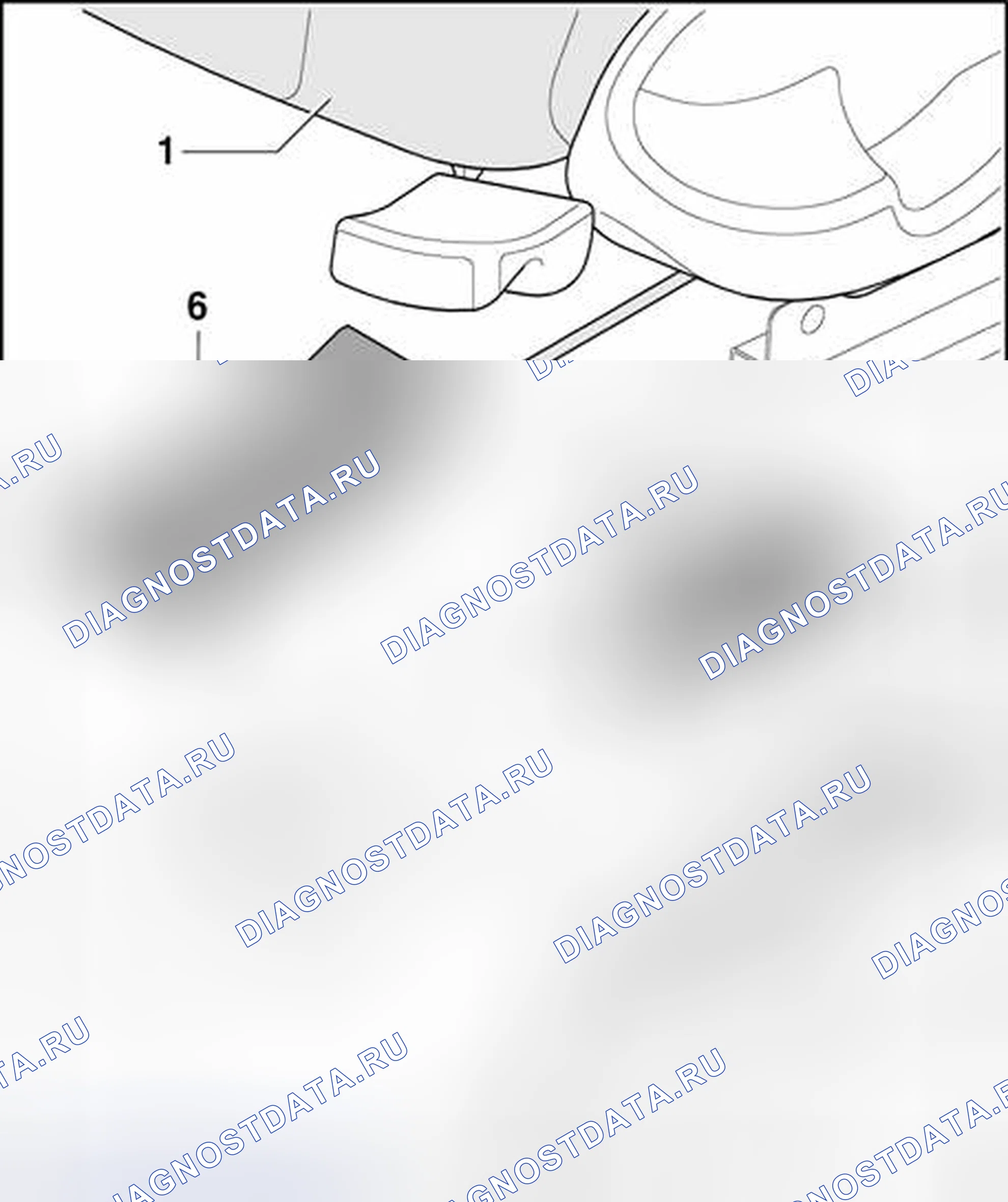 Рис. 54: Разъемы, разъединение. Audi S4 B6