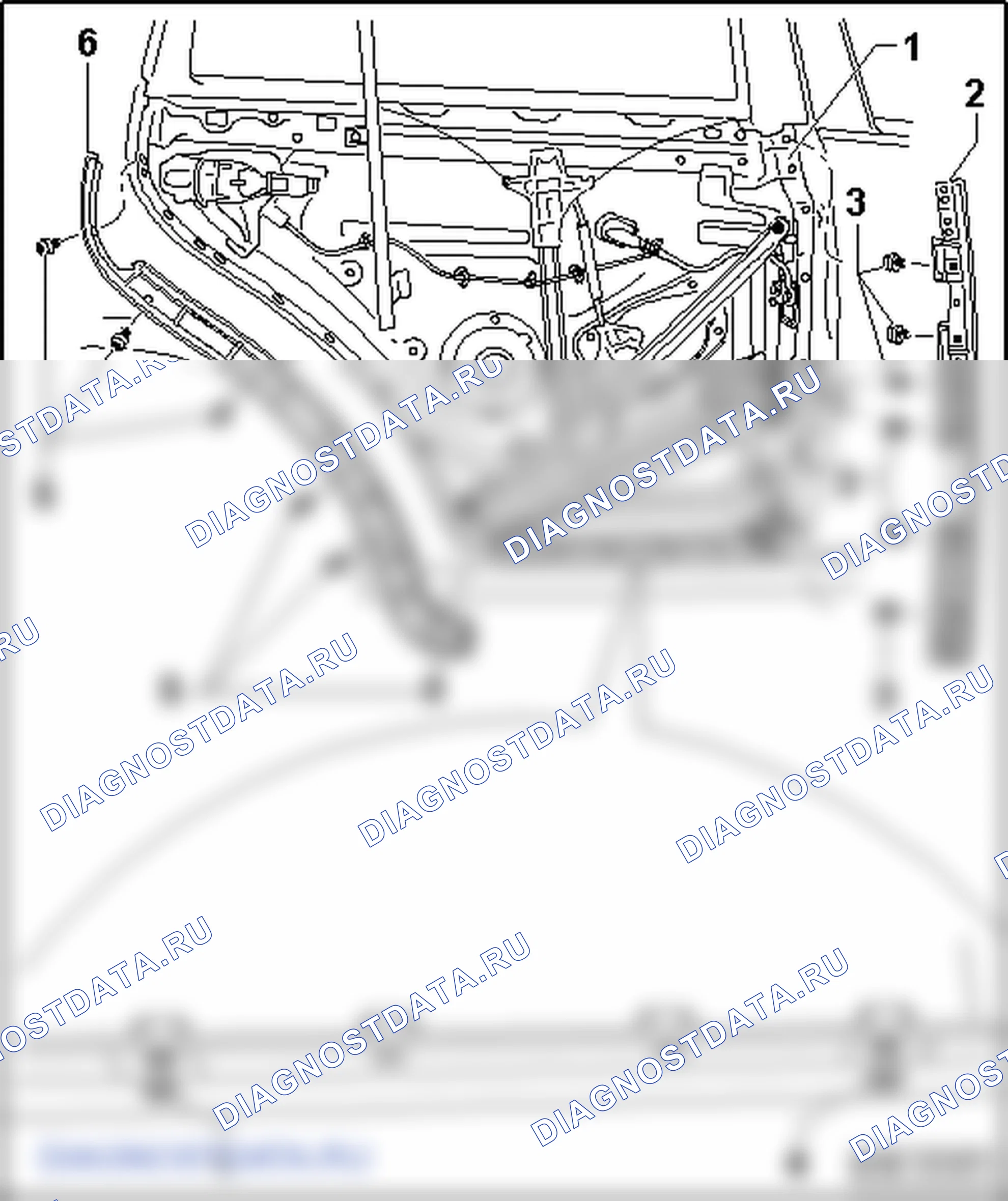 Задняя дверь. Volkswagen Golf Plus I