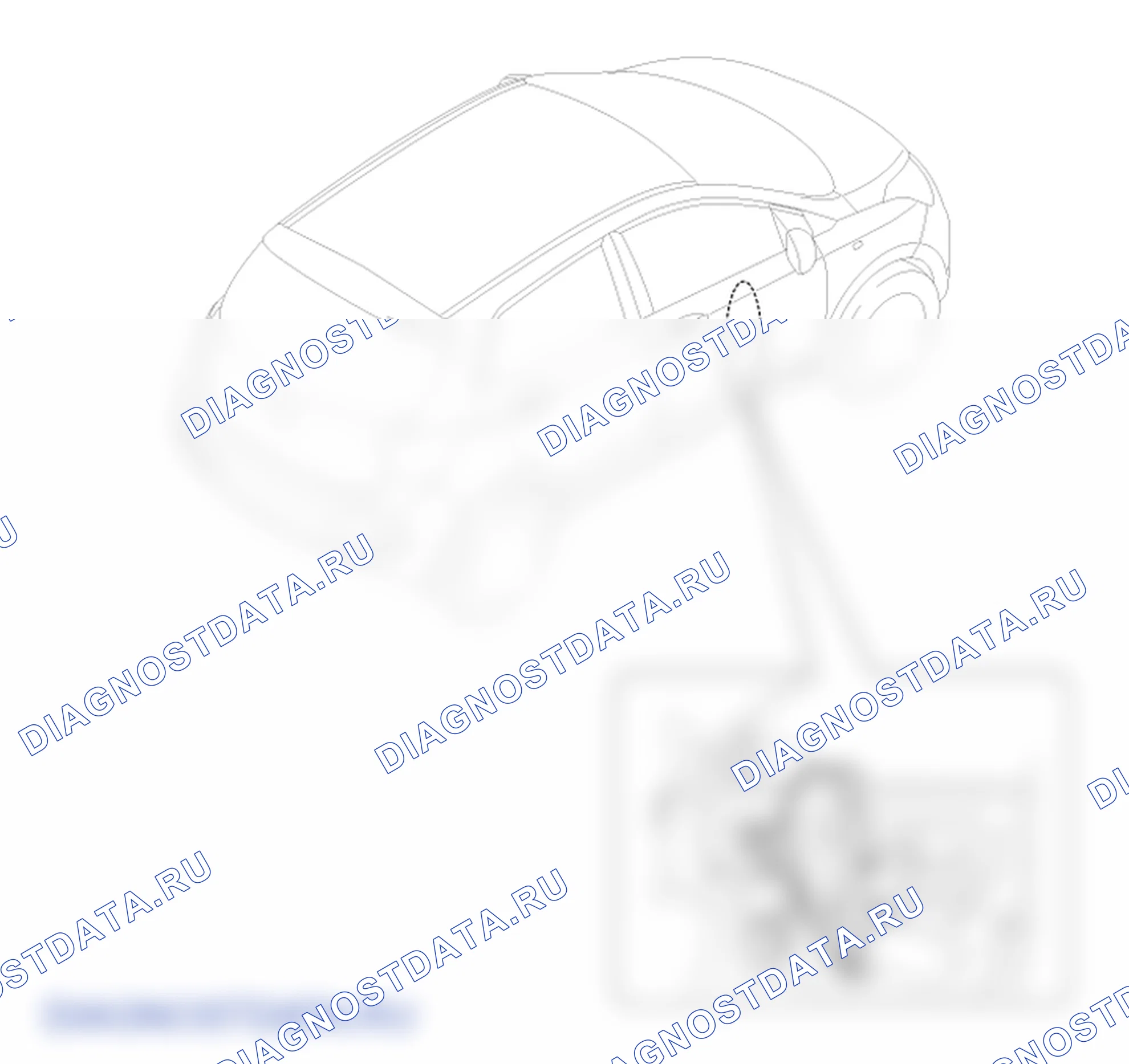 Расположение деталей регулятора стеклоподъемника передней двери. Hyundai GRAND i10/Xcent BA