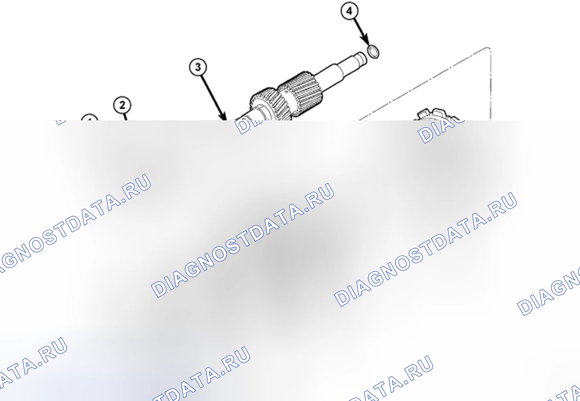 Рис. 285: ПЛАНЕТАРНЫЙ РЕДУКТОР P2. Dodge Cab & Chassis R3500 HD 