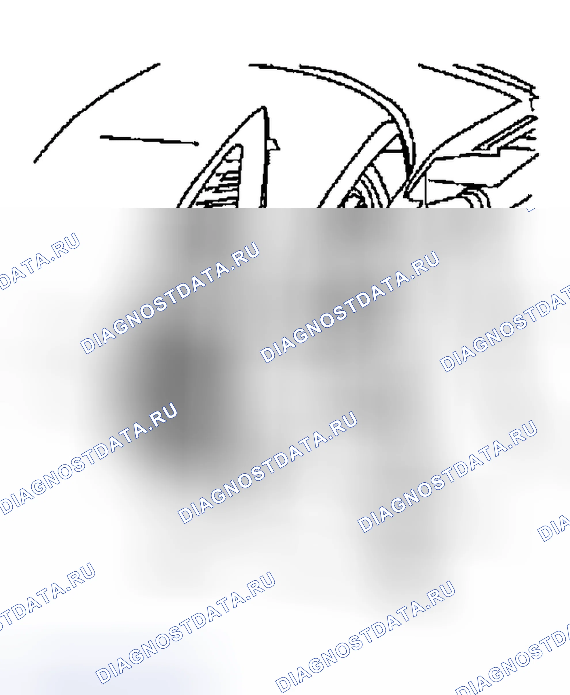Рис. 98: Решетка бокового вентилятора Rh. Nissan Altima L31