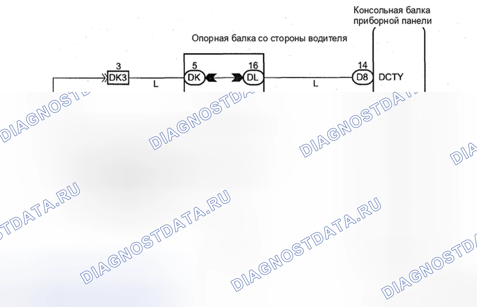 Рис. 71: электросхема. Toyota Avalon XX30 рестайлинг