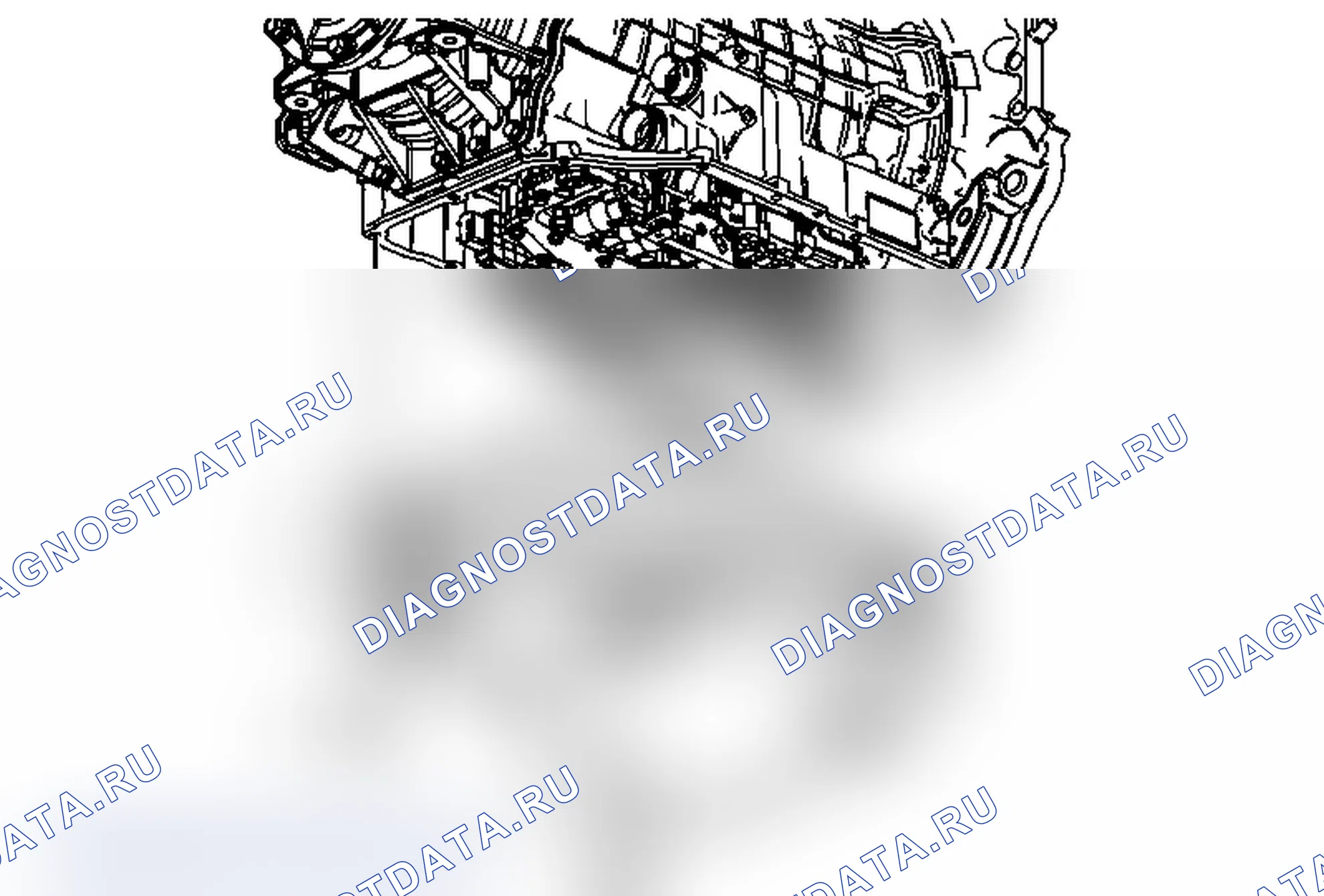 Рис. 14: Замена поддона трансмиссионной жидкости. Chevrolet Tahoe III