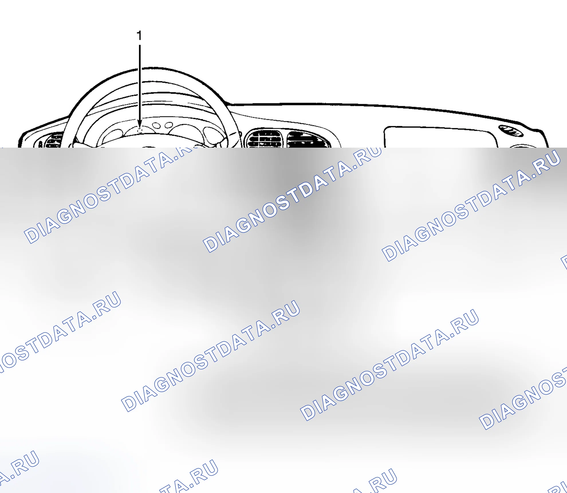 Рис. 15: Определение местоположения блок управления двигателем (Elantra). Hyundai Elantra II рестайлинг