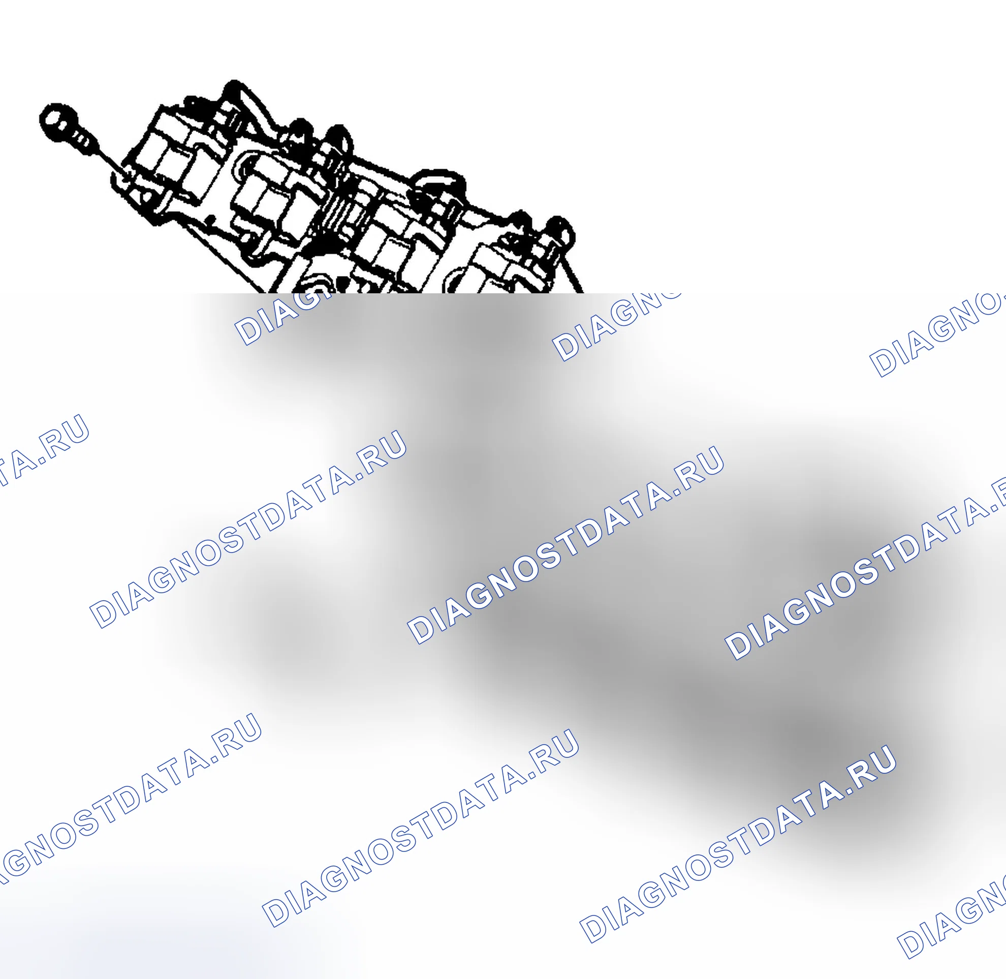 Рис. 565: Снятие крышки коромысла клапана - справа. Chevrolet Silverado 2500 