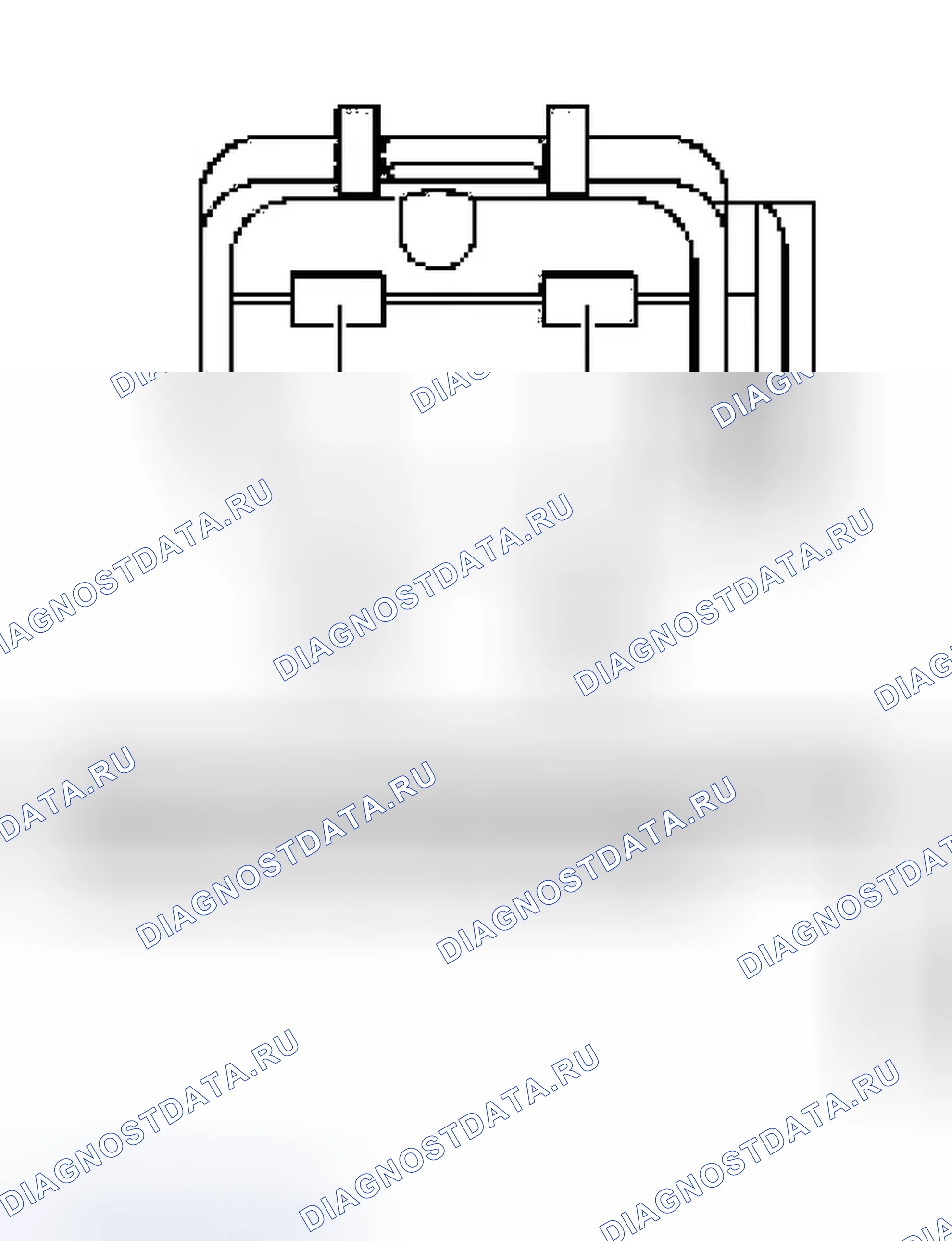Рис. 1029: Разъем электромагнита внутреннего жгута SSPC-x - Tan (2 контакта). Ford Pickup F150 