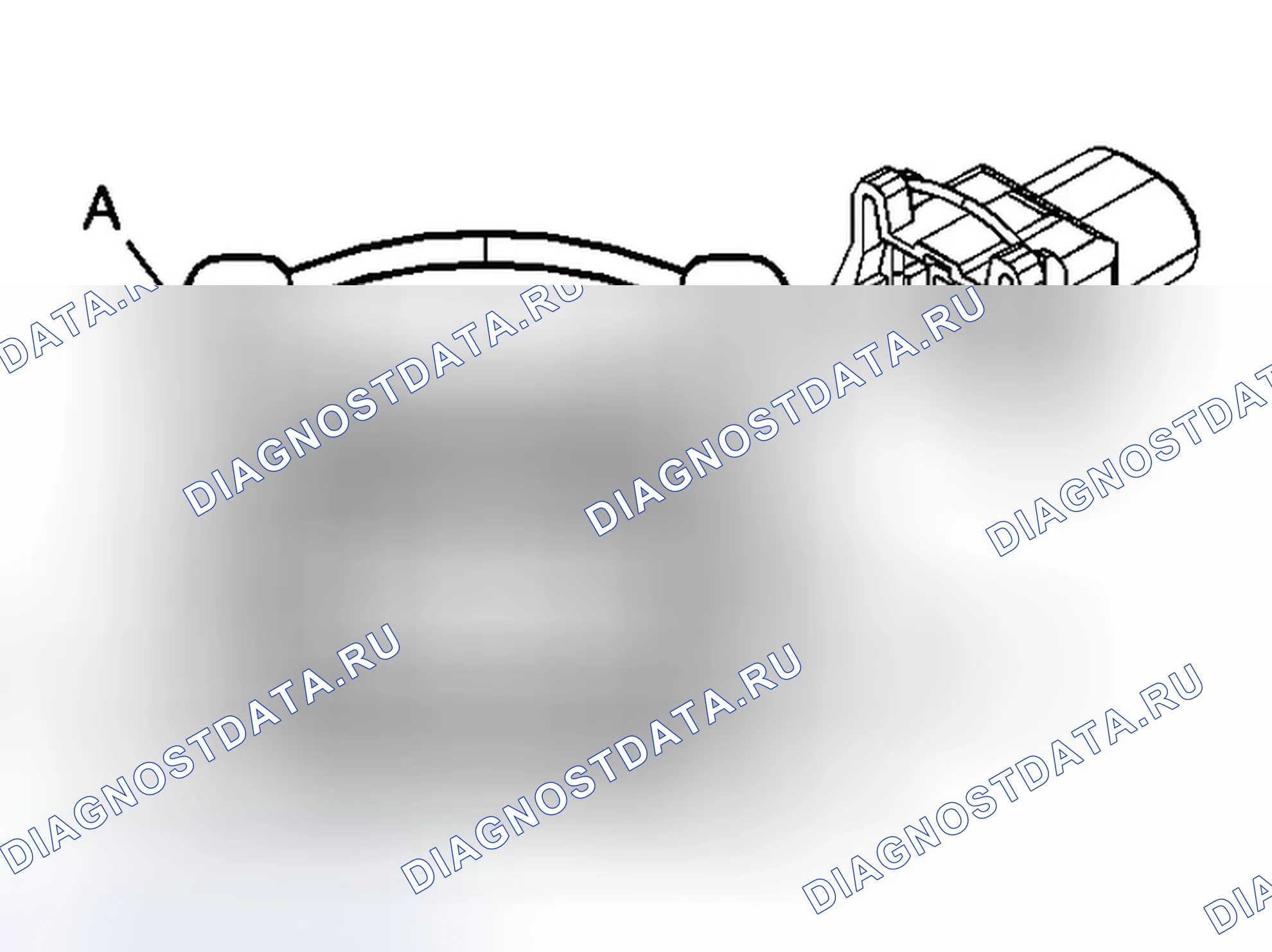 Рис. 229: Датчик детонации (Ks). GMC Sierra Classic 1500 