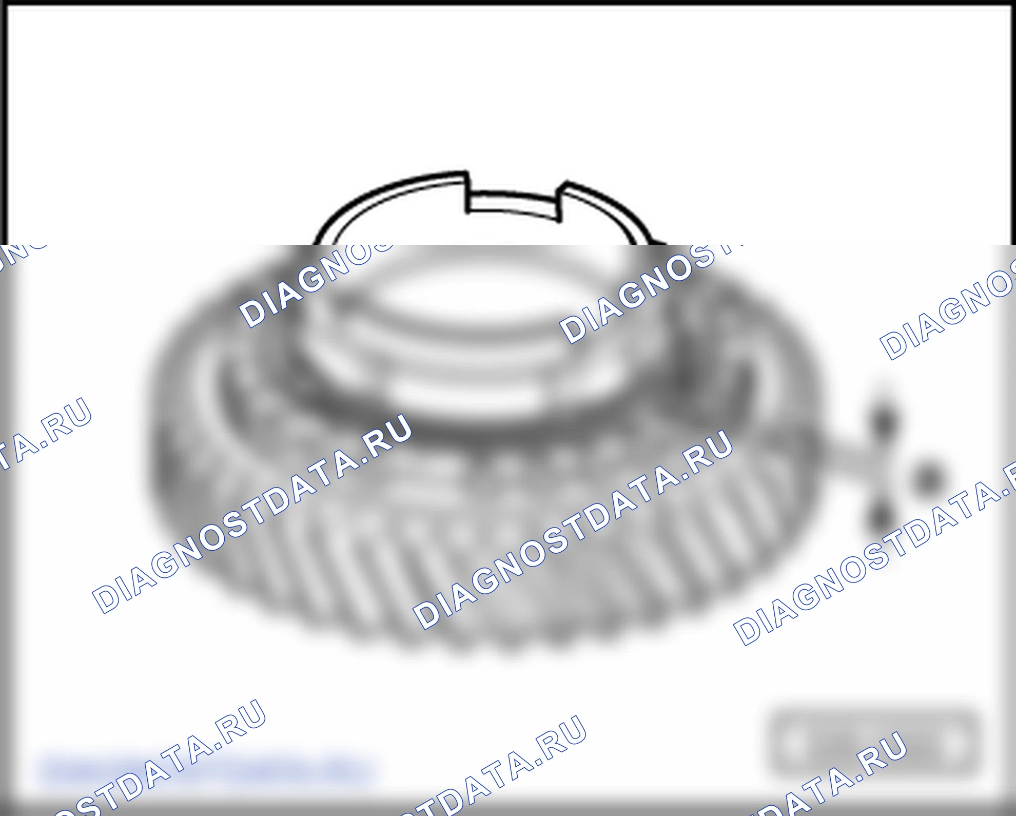 Выходной вал передач с 1-й по 4-ю. Skoda Octavia Ii