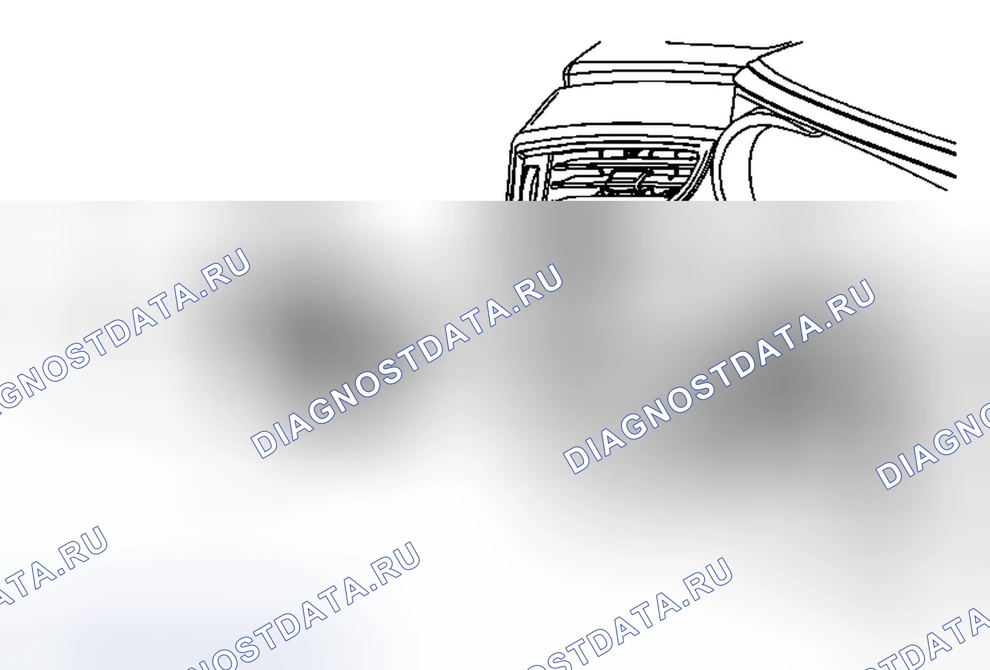 Рис. 8: Замена кронштейна переключателя сигналов поворота (без BTM). Buick LaCrosse II рестайлинг