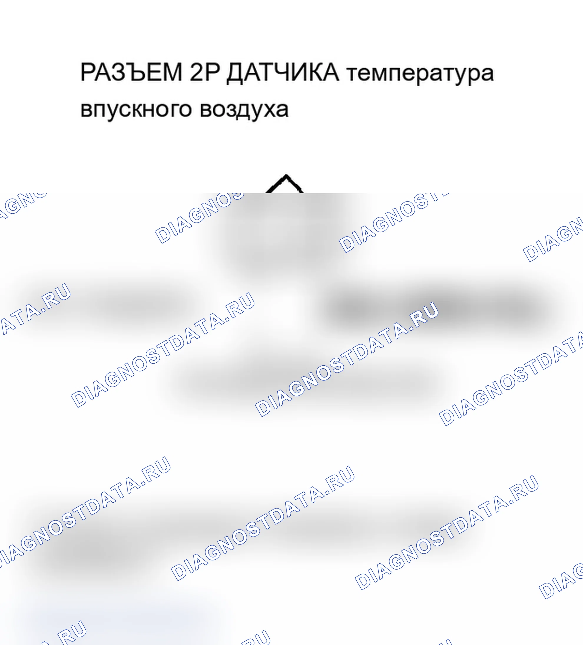 Рис. 20: P0113 расшифровка кода ошибки: высоковольтная цепь датчика температура впускного воздуха (модели 2004-2005 гг.). Acura TL III