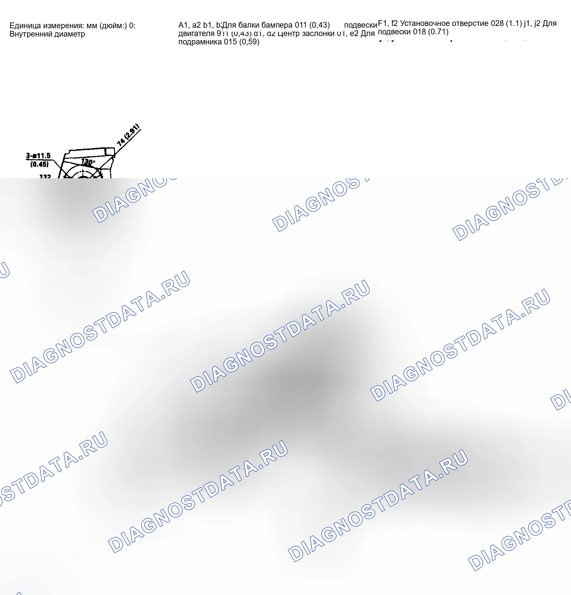 Рис. 11: Вид сбоку. Honda Pilot I рестайлинг