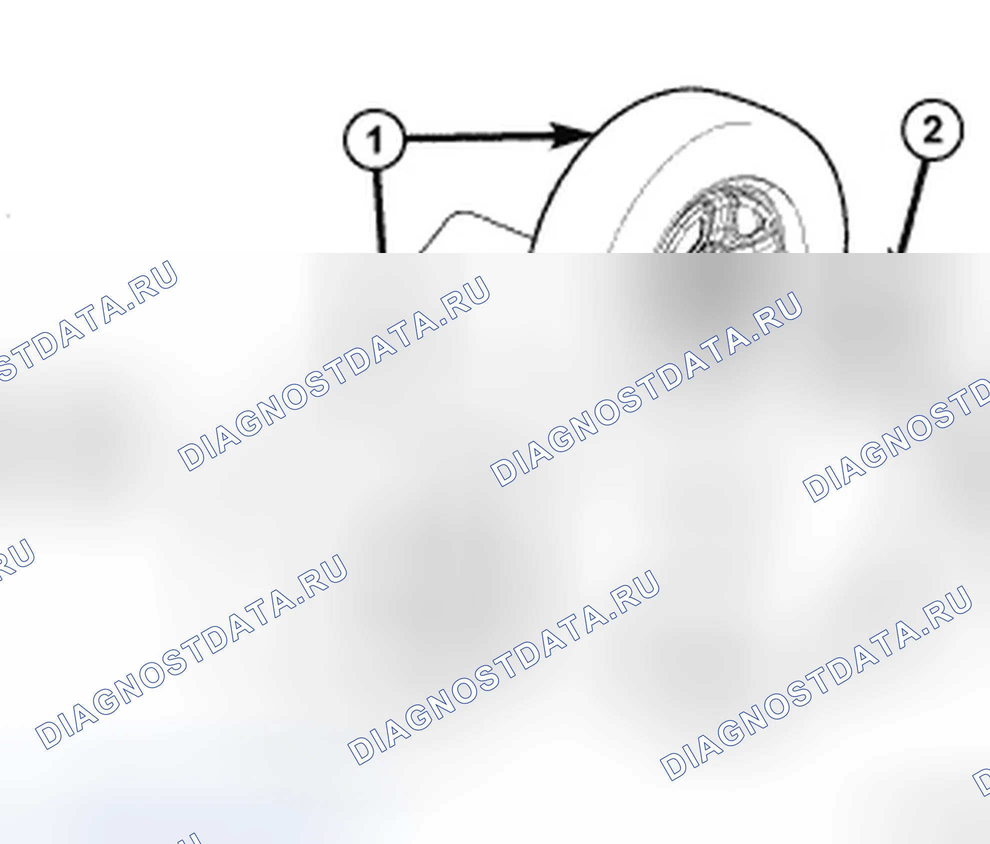 Рис. 18: СБОРКА ШИНЫ И КОЛЕСА - СТАЛЬНОЕ КОЛЕСО. Jeep Compass I