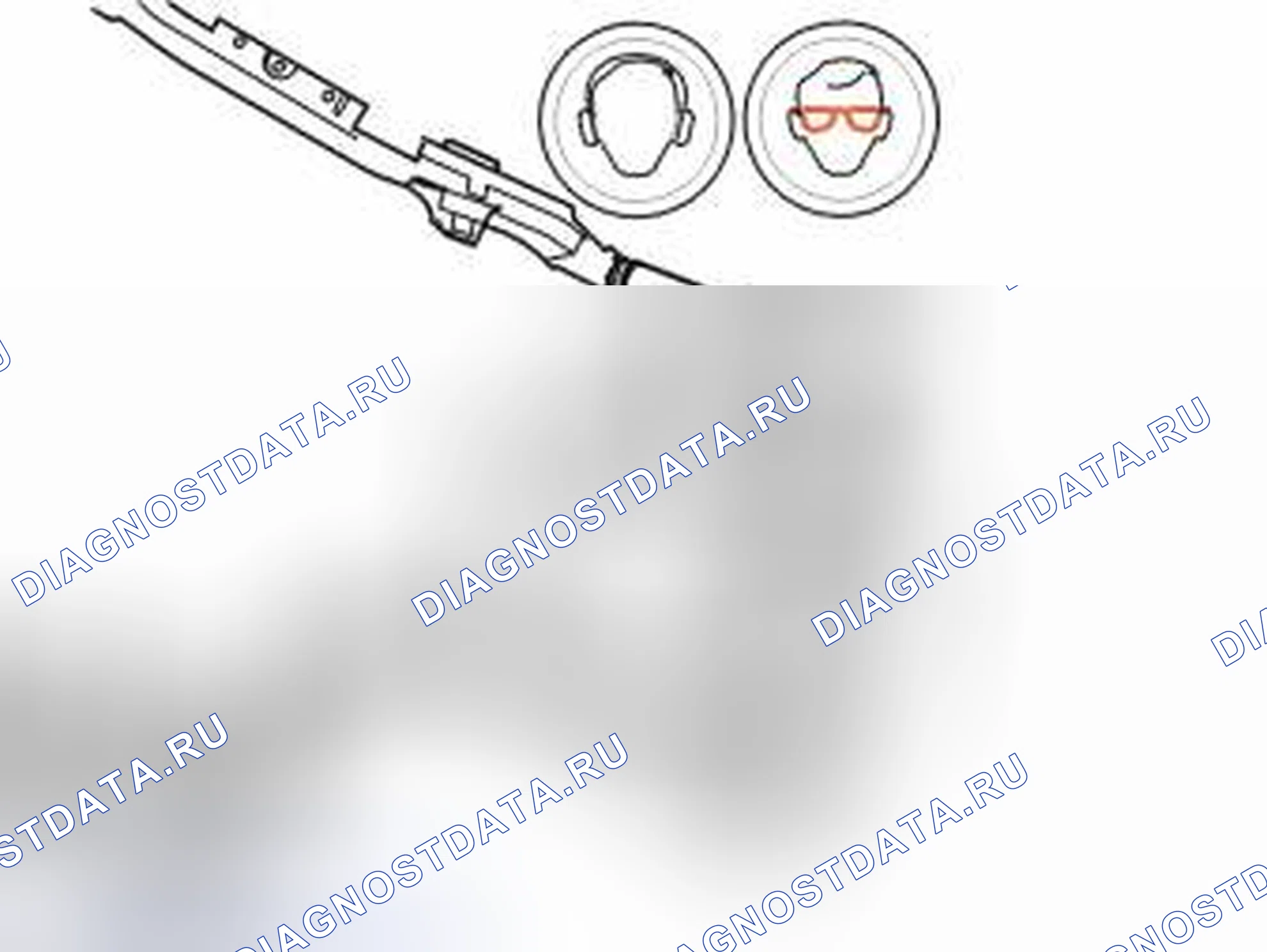 Рис. 51: ПОДКЛЮЧЕНИЕ КАБЕЛЕЙ К НАДУВНОЙ ЗАВЕСЕ (Ic). Volvo S40 II