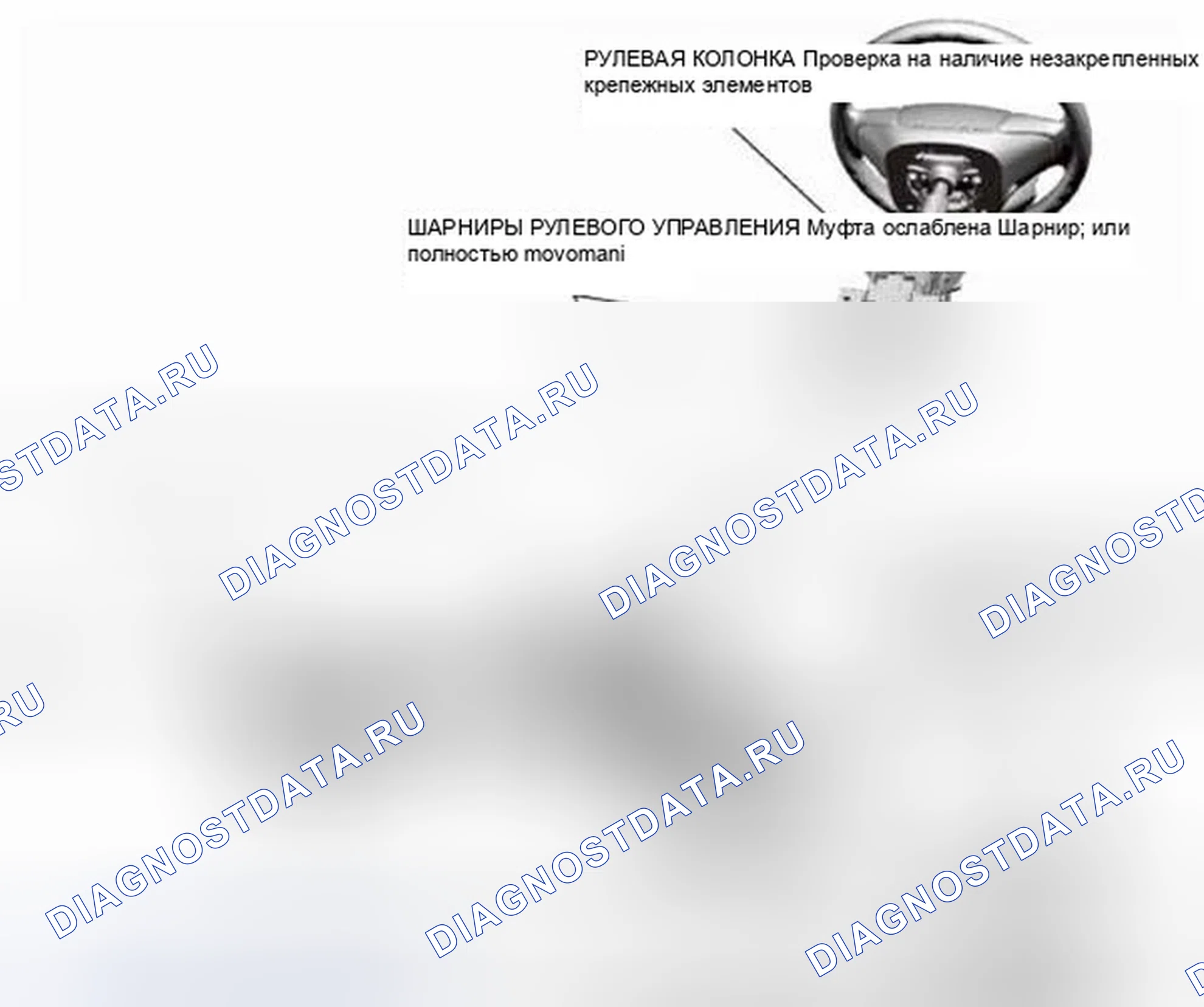 Рис. 267: Проверка управления рулевого механизма. Honda CR-V IV