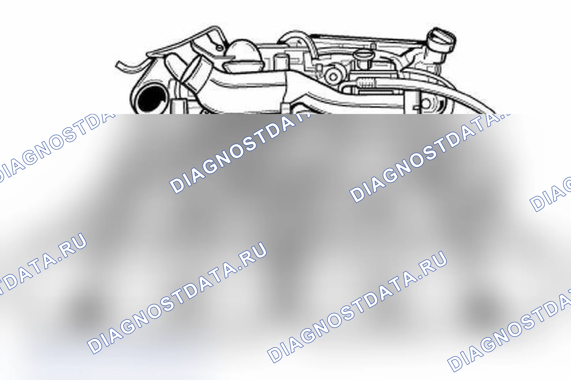 Рис. 1: Замена топливного фильтра. Porsche 911 GT2 996