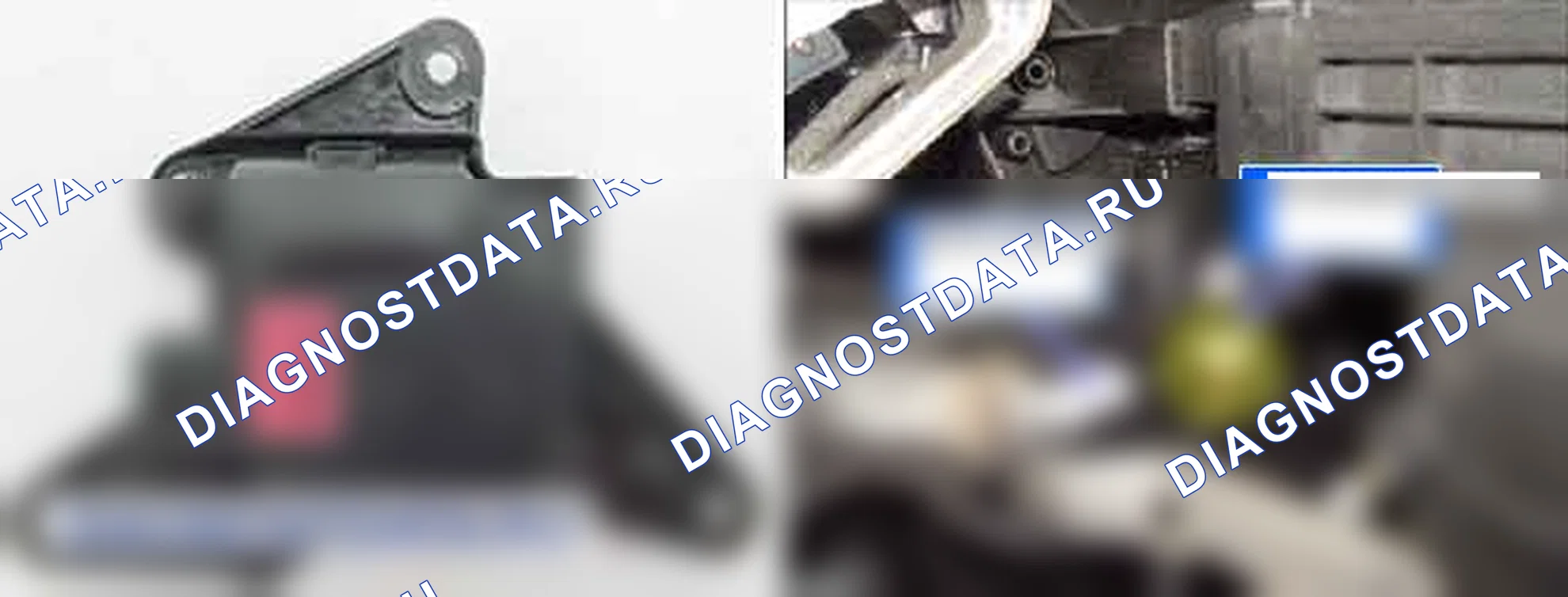 B2415: Двигатель смешивания воздуха (водитель). Hyundai Santa Fe CM