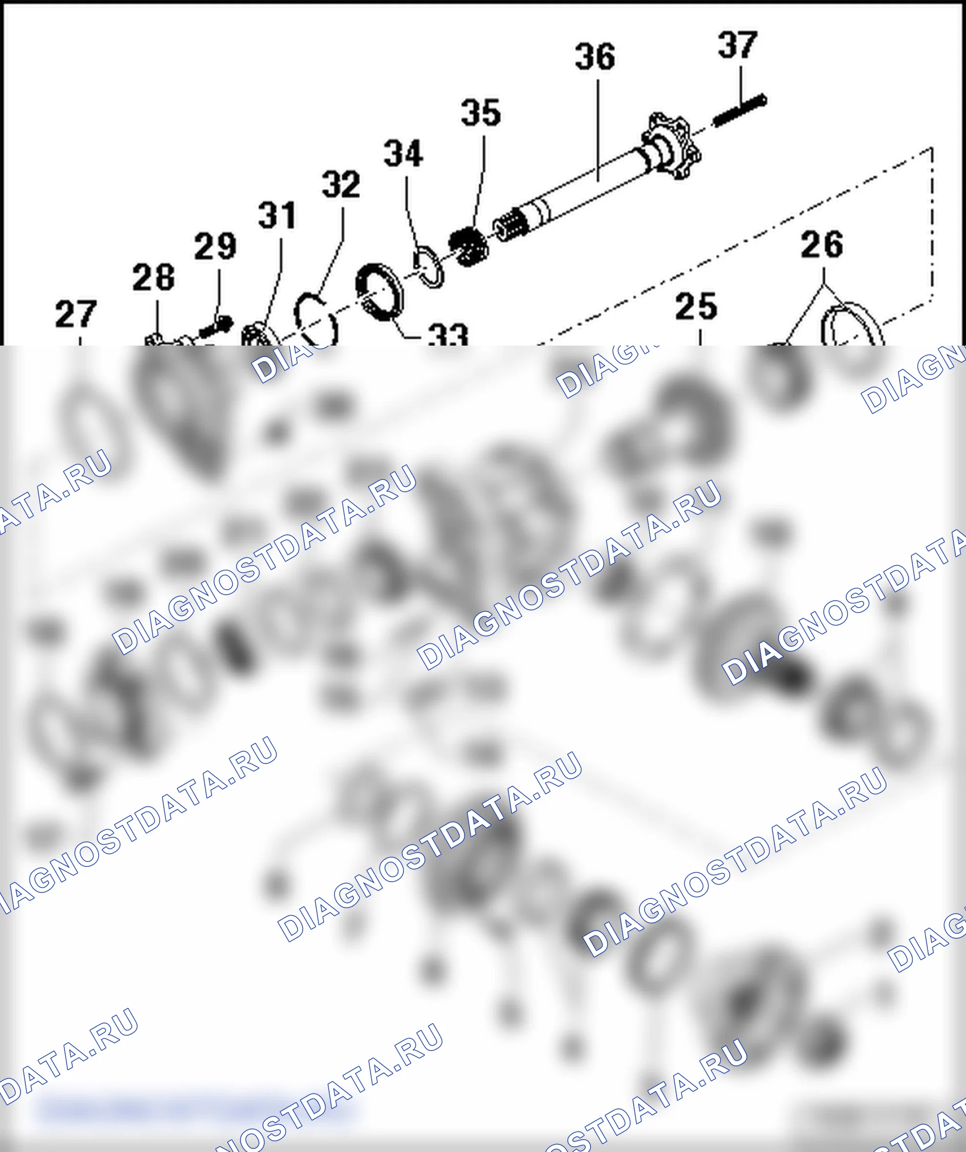 Bevel box (6-скорость ручной gearbox 02N, four-wheel привод) (исполнение 2). SEAT Alhambra I