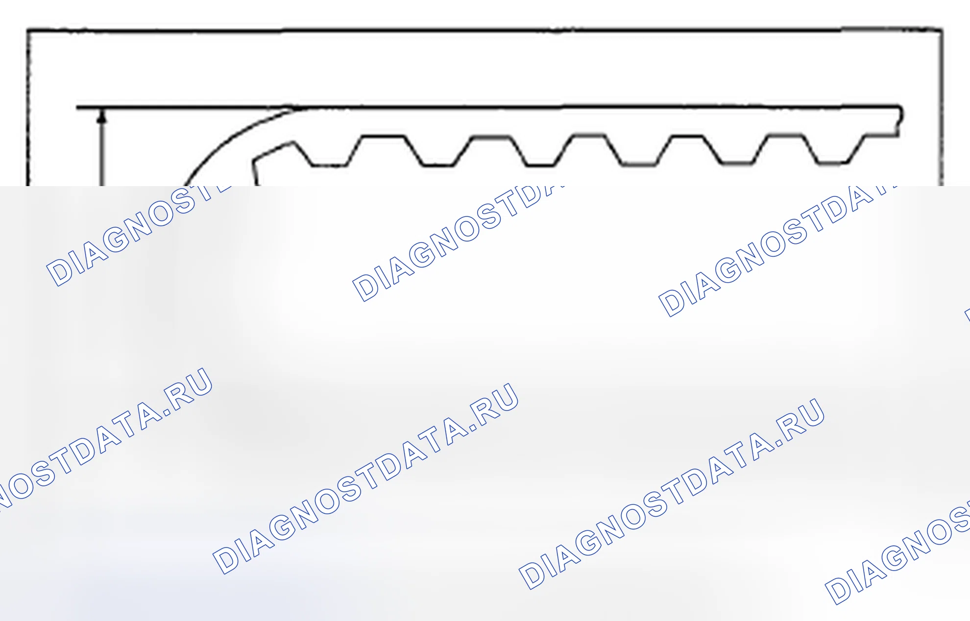 Рис. 502: РЕМЕНЬ ГРМ. Subaru Impreza WRX GE рестайлинг