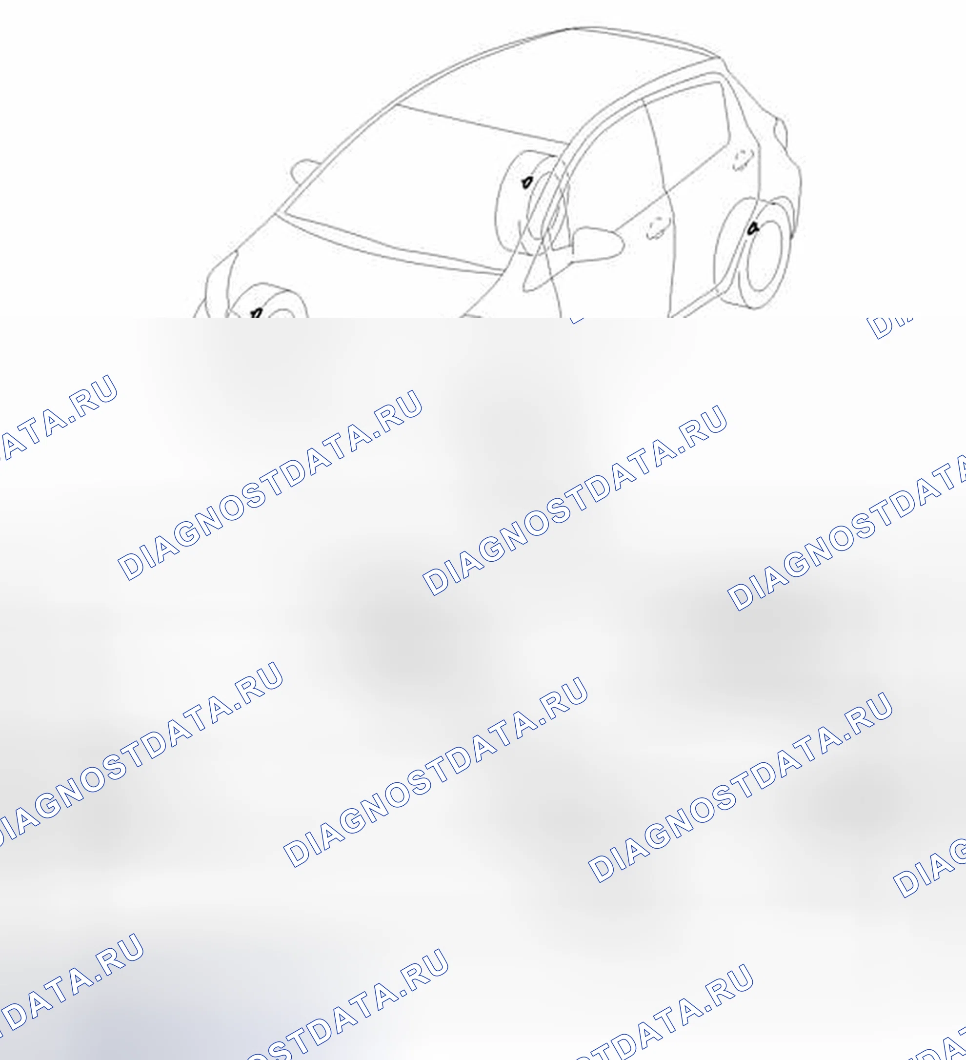 Рис. 67: ИЛЛЮСТРАЦИЯ. Toyota Yaris III