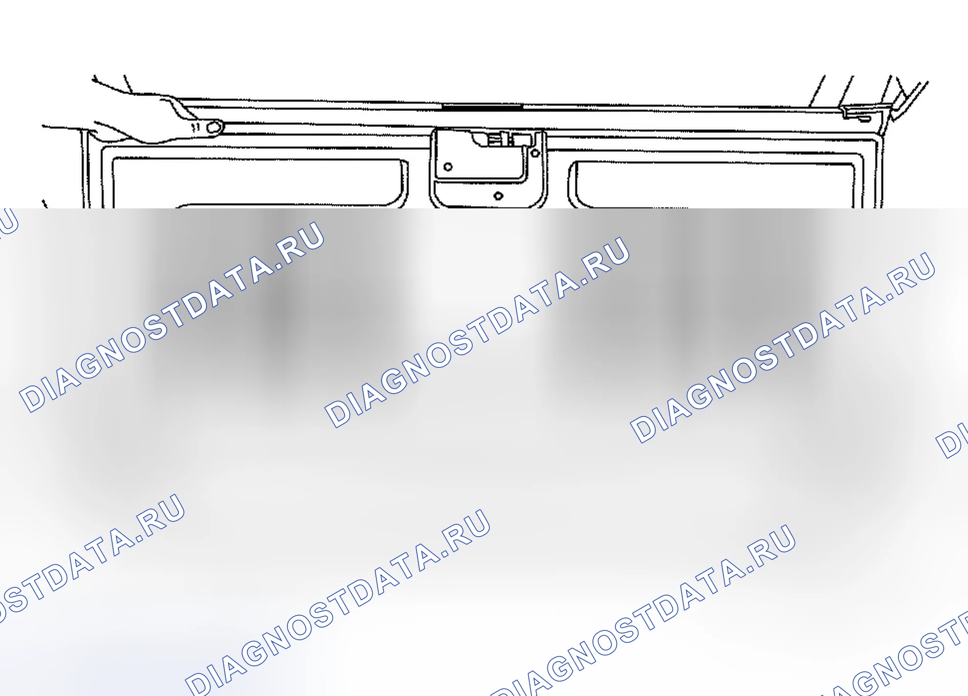 Рис. 53: Демонтаж и монтаж. Ford Taurus IV рестайлинг