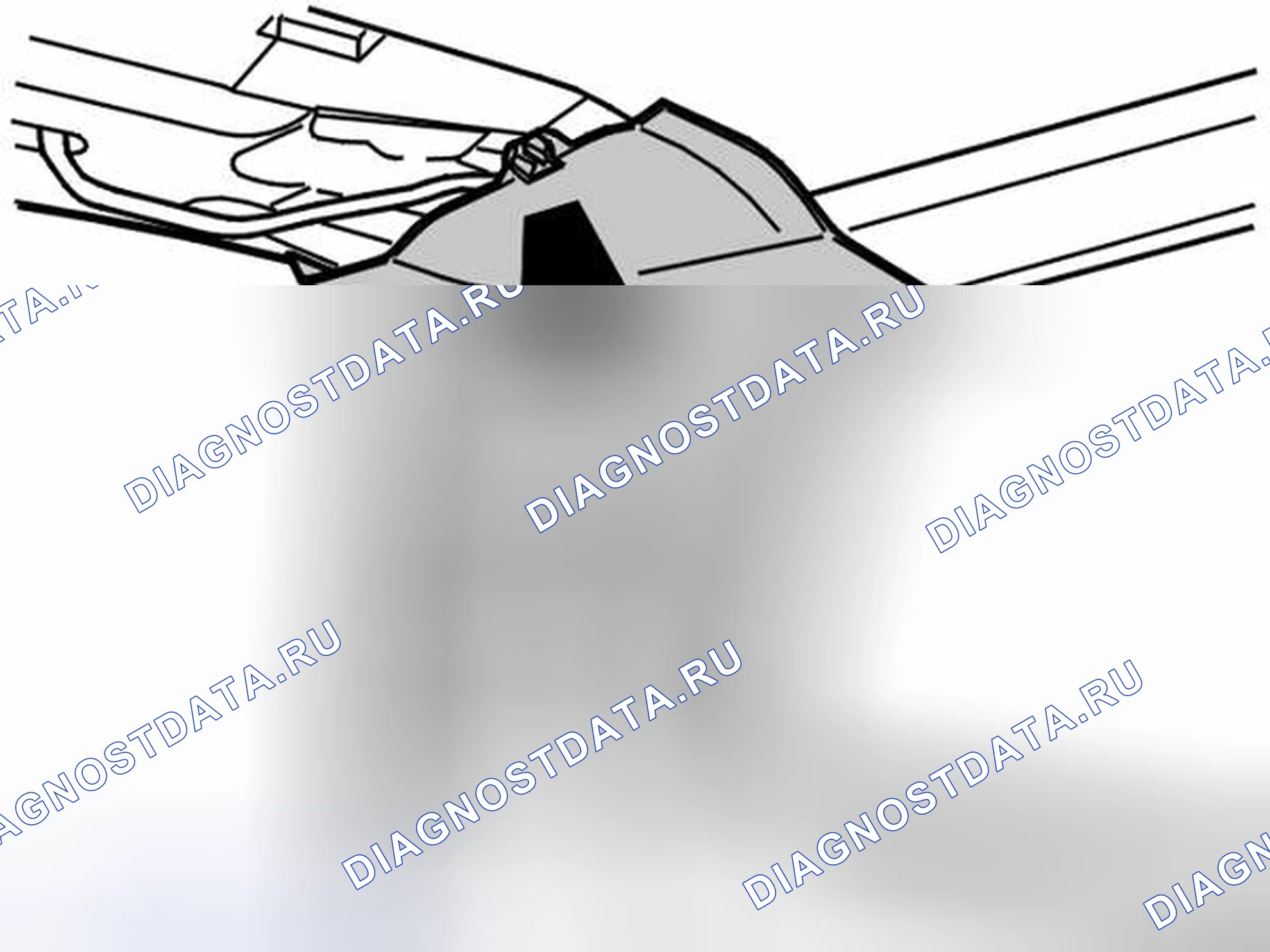 Рис. 23: ДЕМОНТАЖ ПАНЕЛИ D-POST. Volvo XC90 I