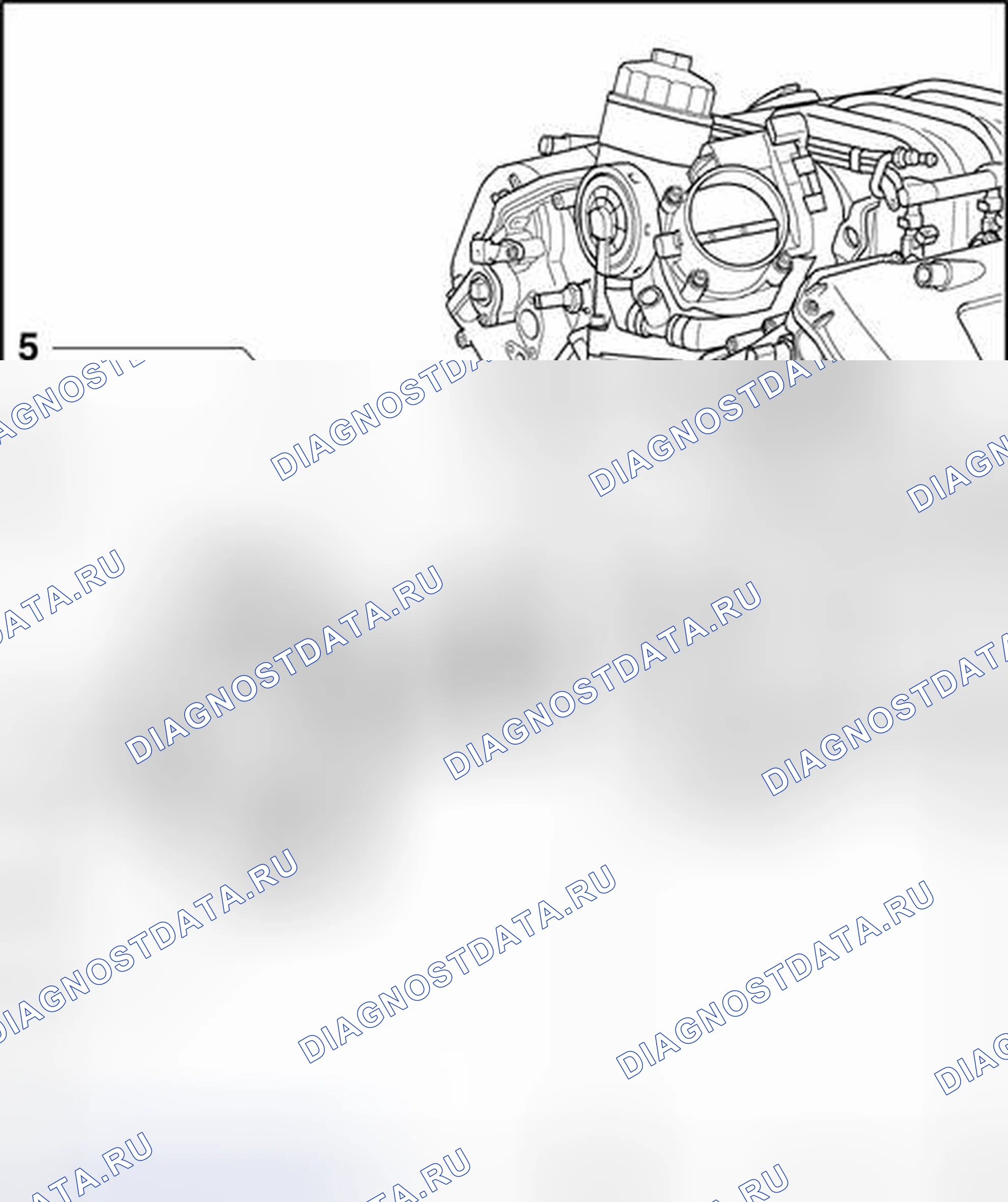 Рис. 333: Приводная пластина, обзор компонентов. Audi S4 B6