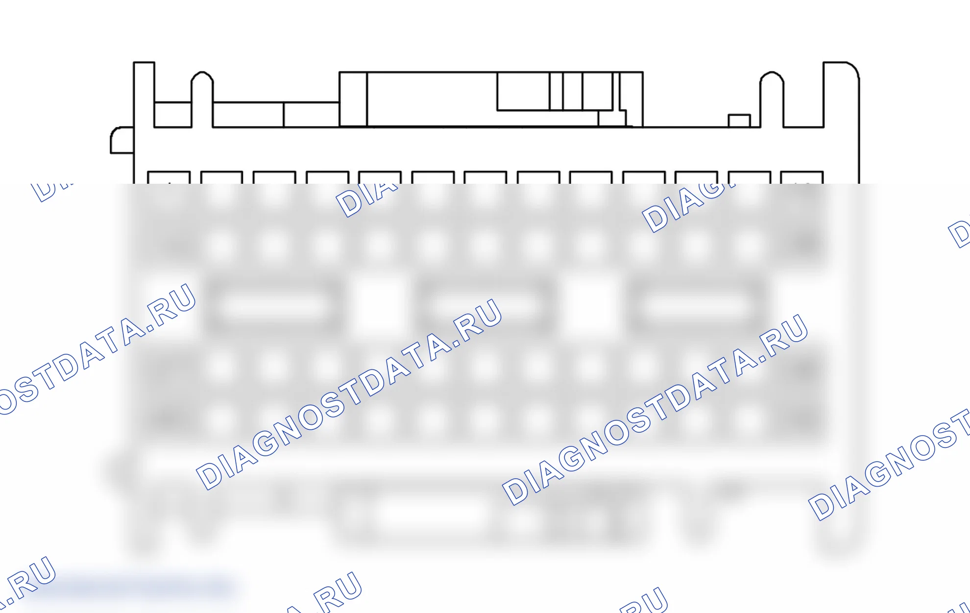 Распиновка разъёма E141-X06(F) — внешний вид и назначение контактов. Tank 300 I
