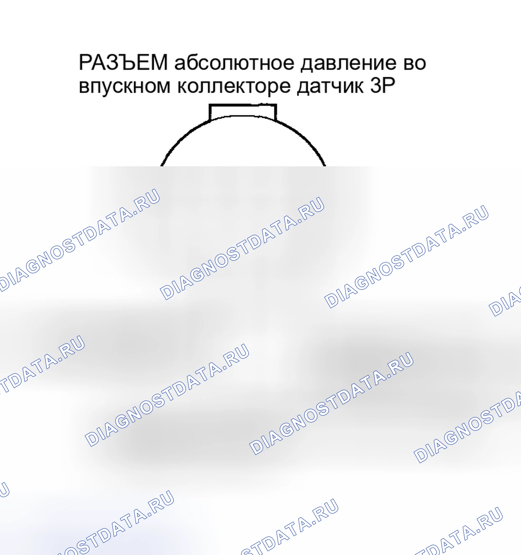 Рис. 40: P0108 расшифровка кода ошибки: высоковольтная цепь датчика абсолютное давление во впускном коллекторе. Honda Insight I