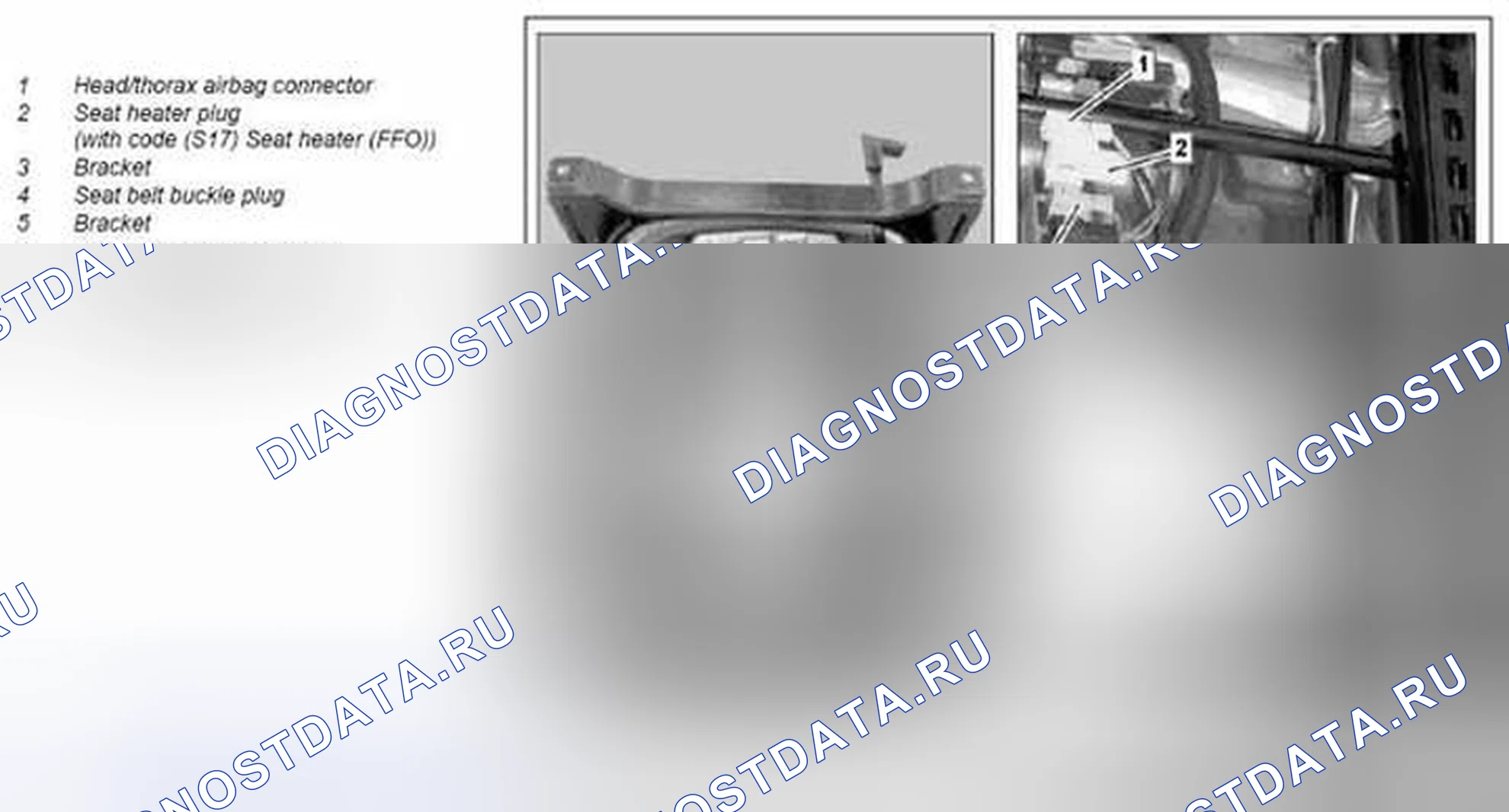 Рис. 146: Снять / установить раму подушки сиденья - AR91.10-P-3334MCV. Kia Soul I