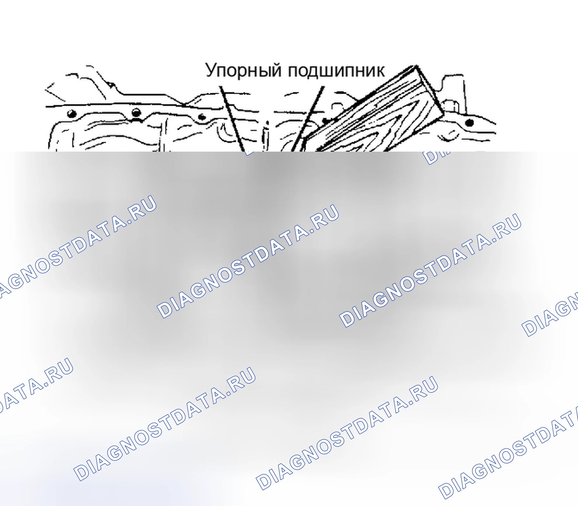 Рис. 17: УПОРНЫЙ ПОДШИПНИК КОЛЕНЧАТОГО ВАЛА. Buick Estate Wagon 