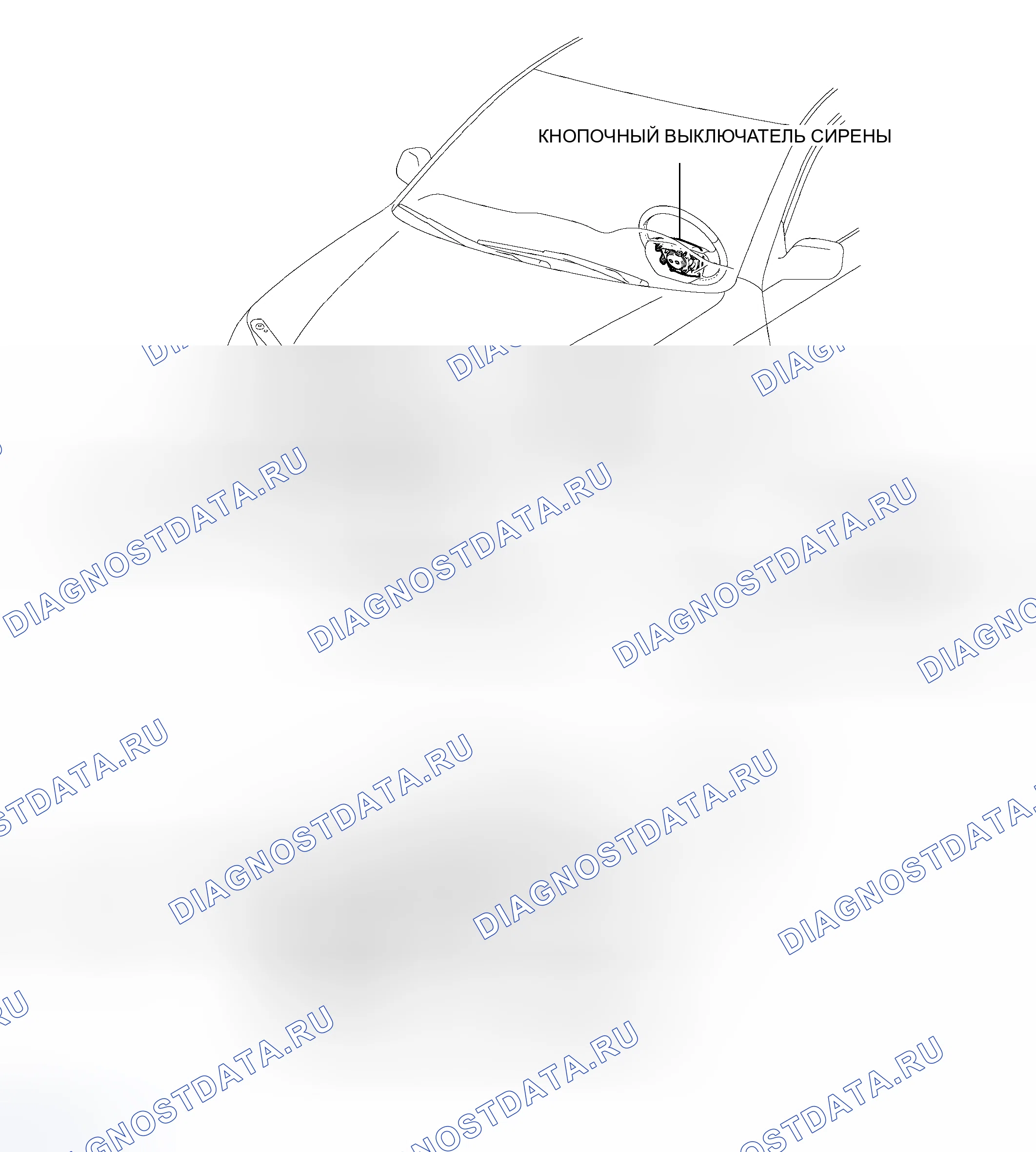Рис. 1: РАСПОЛОЖЕНИЕ ДЕТАЛЕЙ. Toyota Avalon XX30