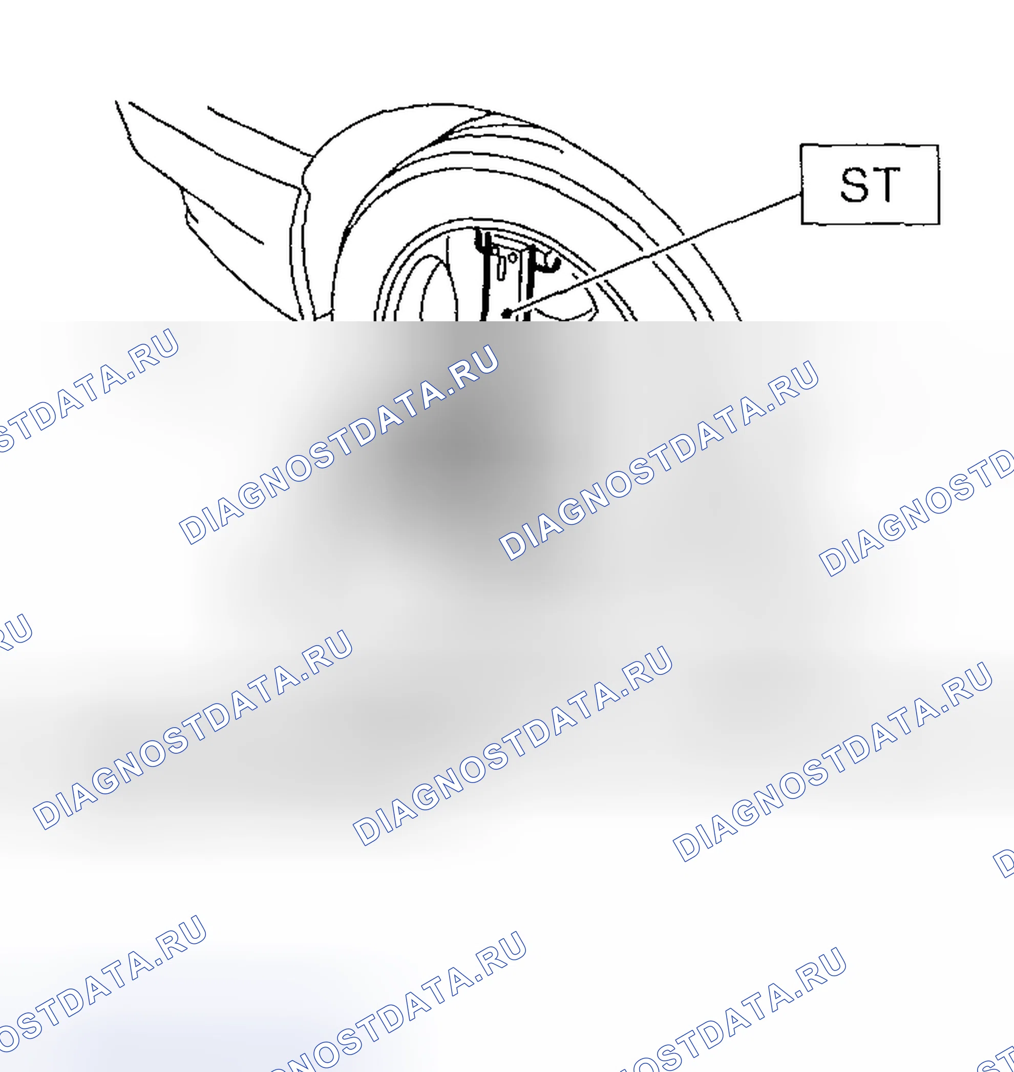 Рис. 24: кастор (продольный наклон). Subaru Impreza WRX GD/GG рестайлинг
